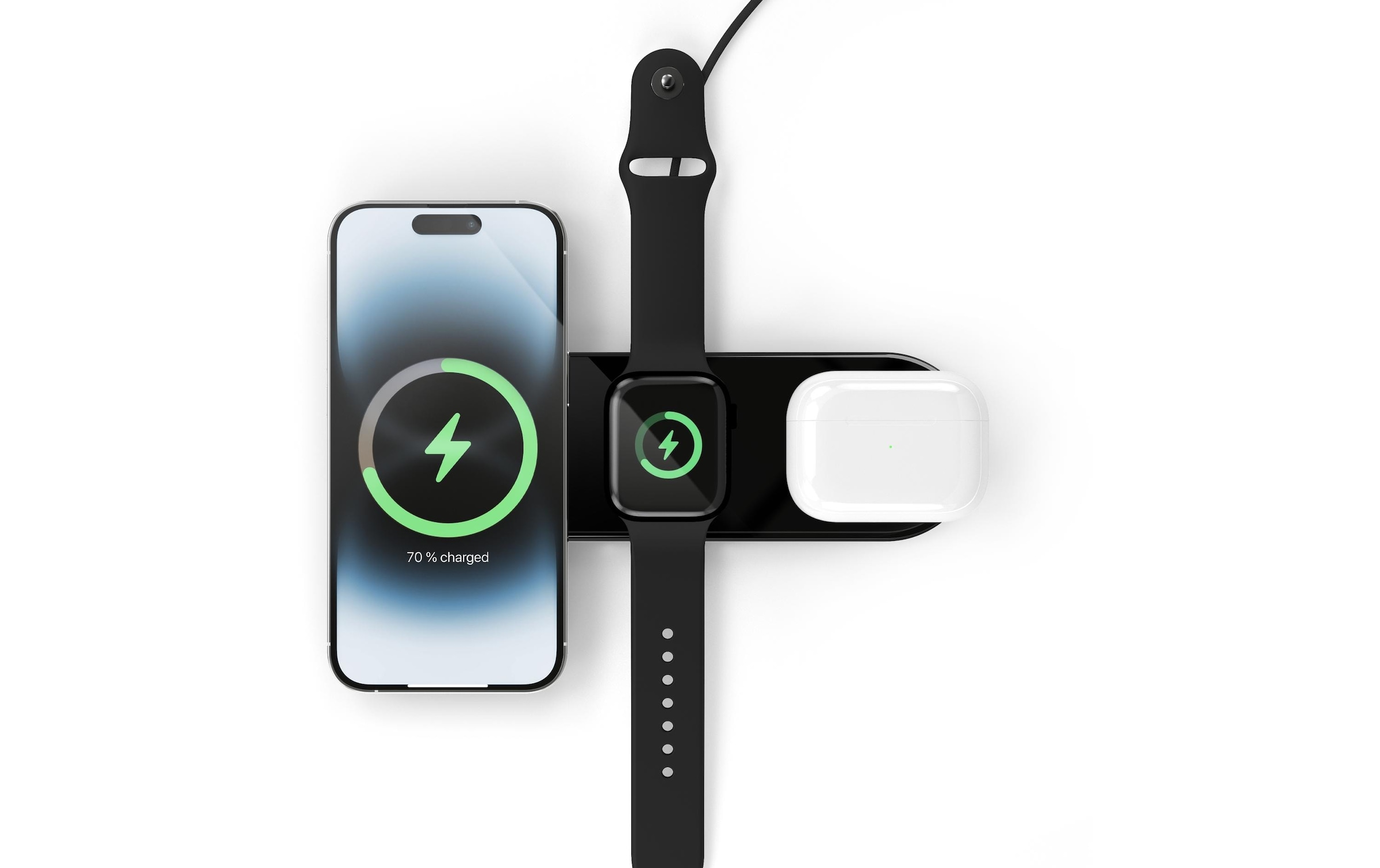 VONMÄHLEN Wireless Charger »Aura Home Black«
