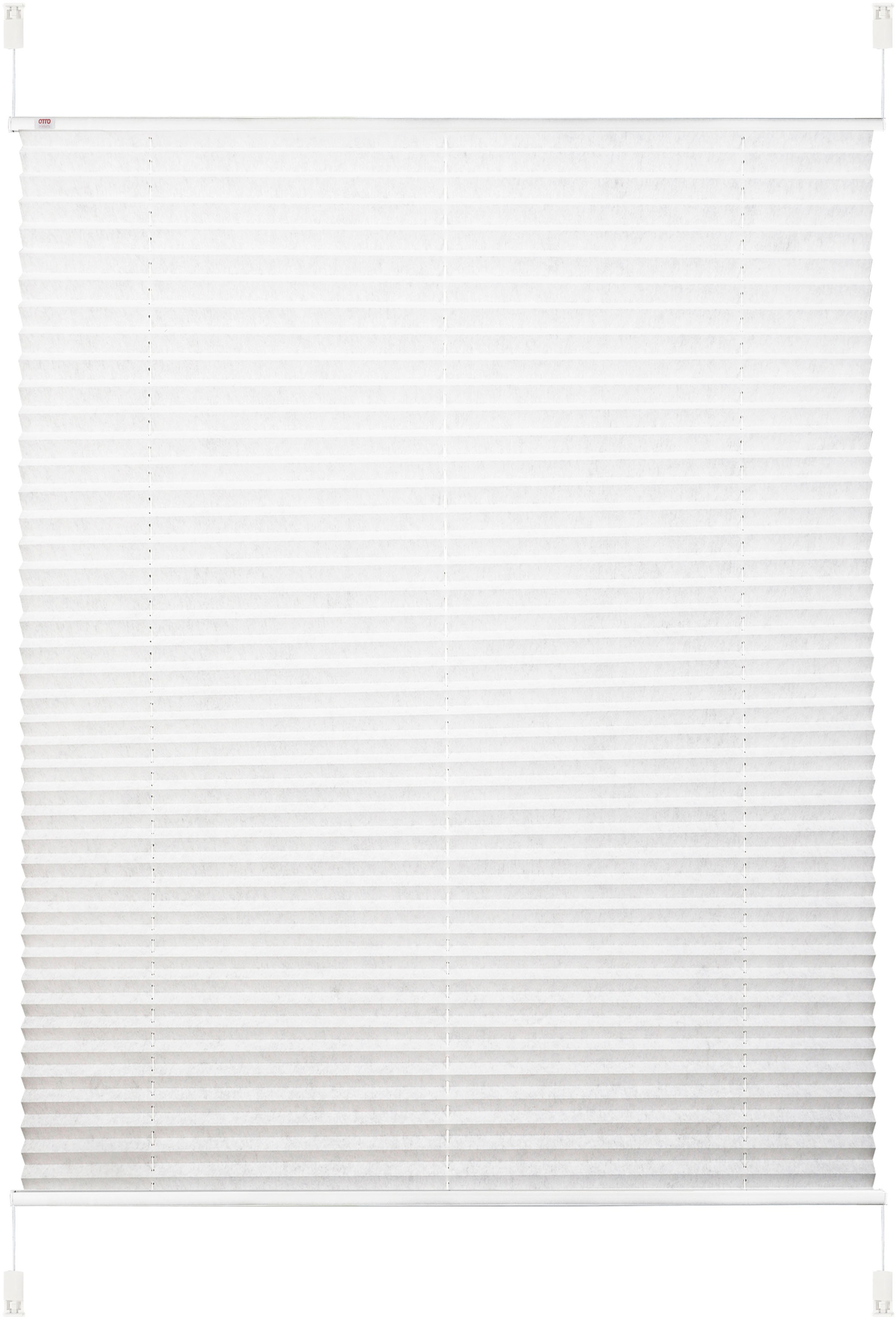 Image of GOODproduct Plissee »Aleena«, Lichtschutz, ohne Bohren, verspannt, nachhaltig, recyceltes Polyester, monochrom, basic, Vliesstoff, Klemmfix, Klemmträger bei Ackermann Versand Schweiz