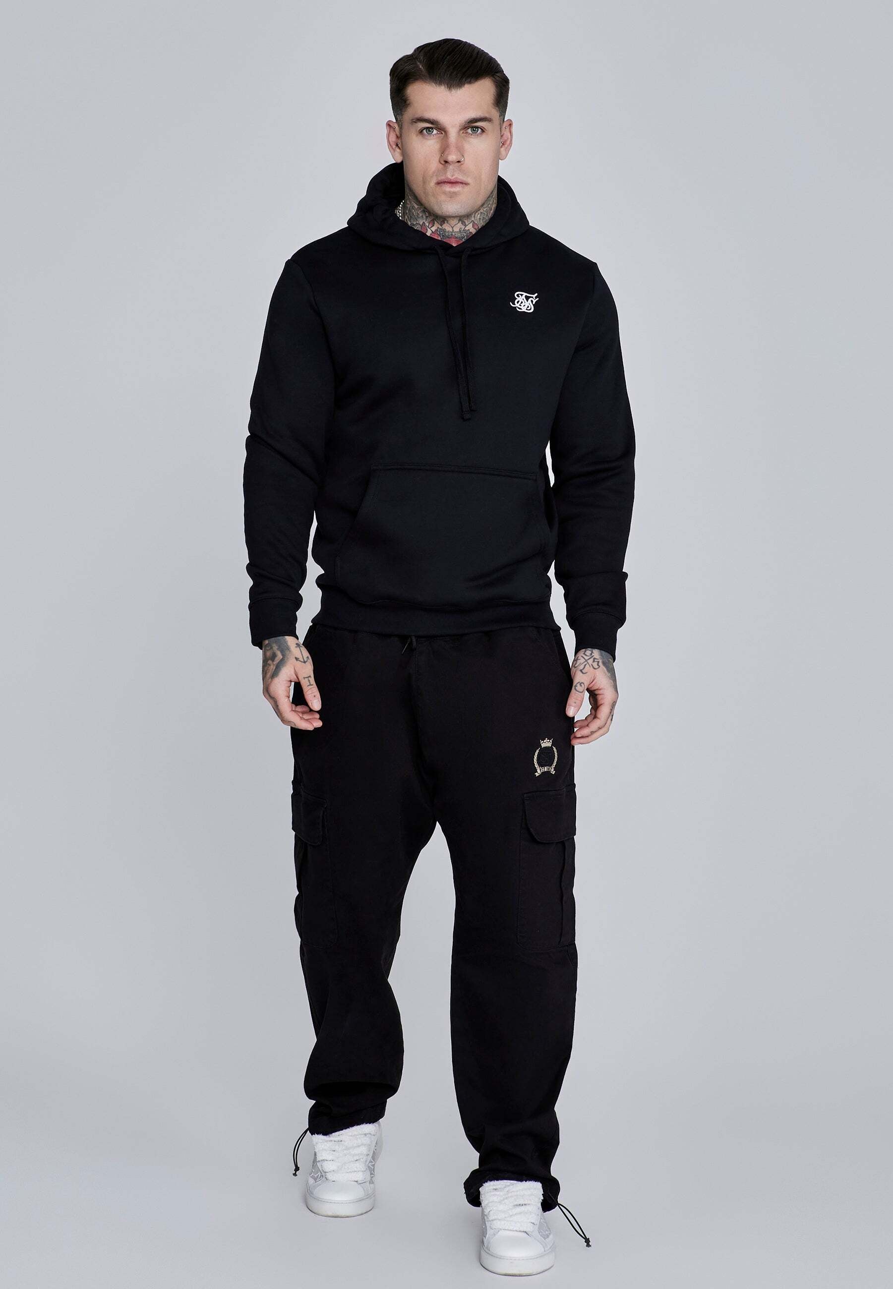 Siksilk Pull à capuche »Siksilk Kapuzenpullover Essentials Hoodie«