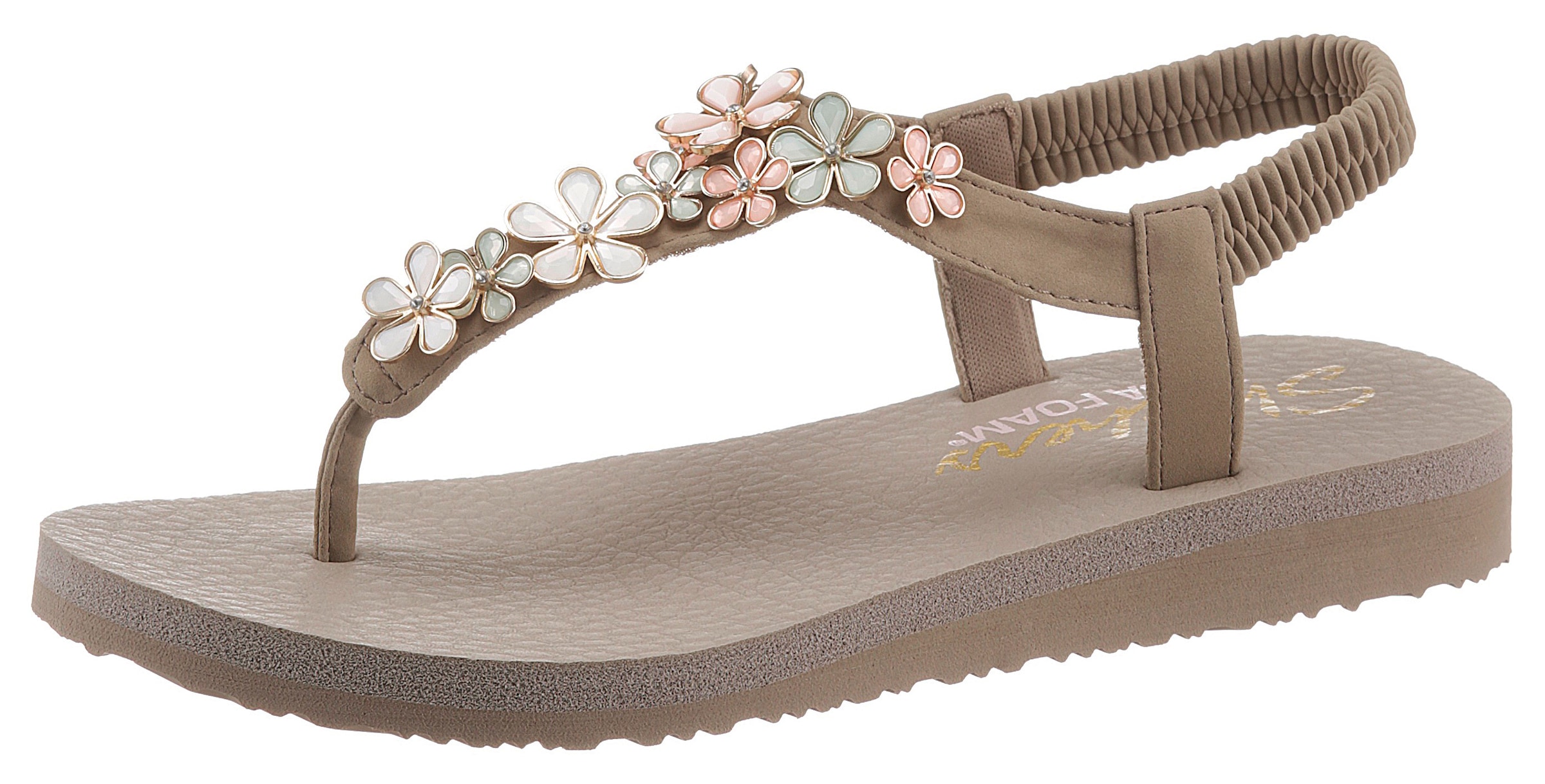Image of Skechers Sandale »Mediatioan-Floral Embellished«, mit Yoga Foam Dämpfung bei Ackermann Versand Schweiz