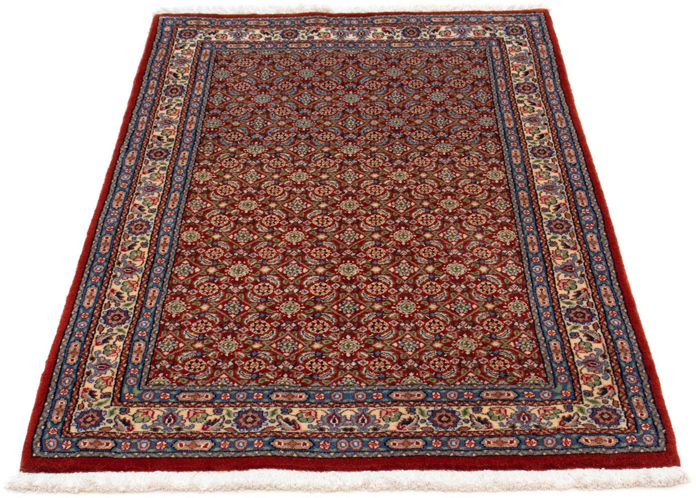 Image of morgenland Orientteppich »Perser - Classic - 127 x 81 cm - dunkelrot«, rechteckig, 10 mm Höhe, Wohnzimmer, Handgeknüpft, Einzelstück mit Zertifikat bei Ackermann Versand Schweiz