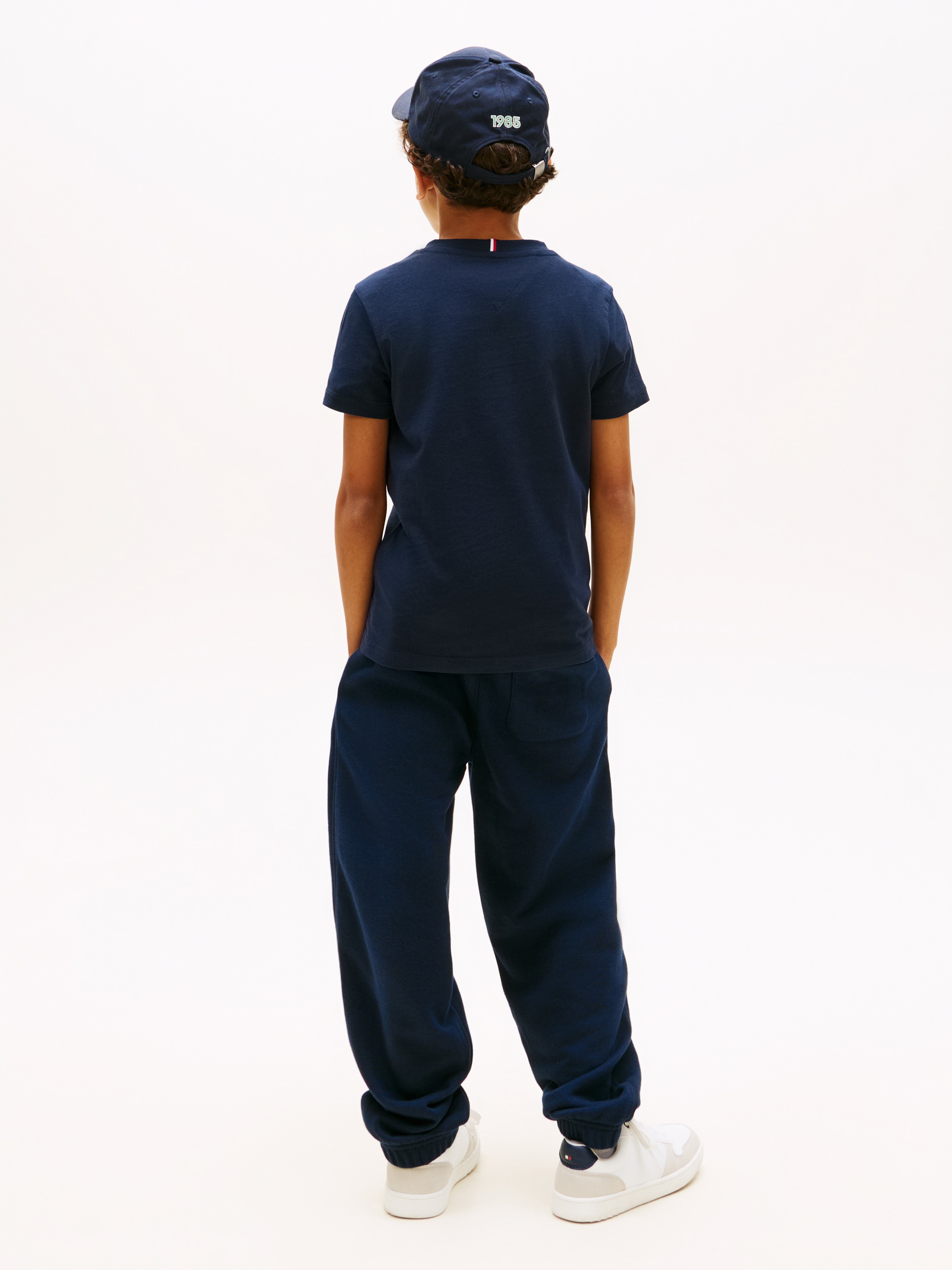 Tommy Hilfiger T-Shirt Regular Fit, grosser Druck, für Kinder bis 16 Jahre