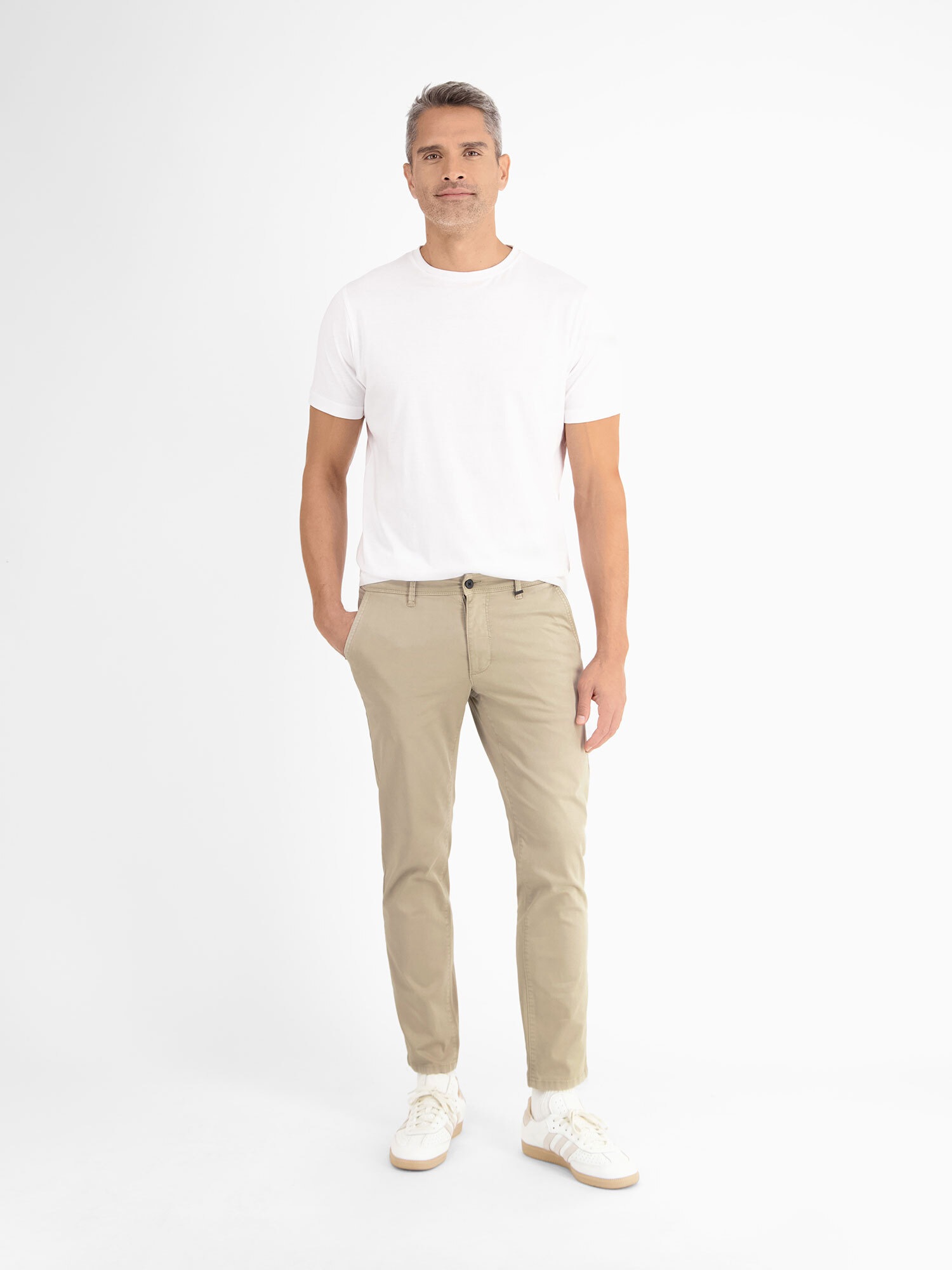 LERROS 5-Pocket-Jeans »LERROS Basic Chino in Strukturqualität, SLIM FIT«