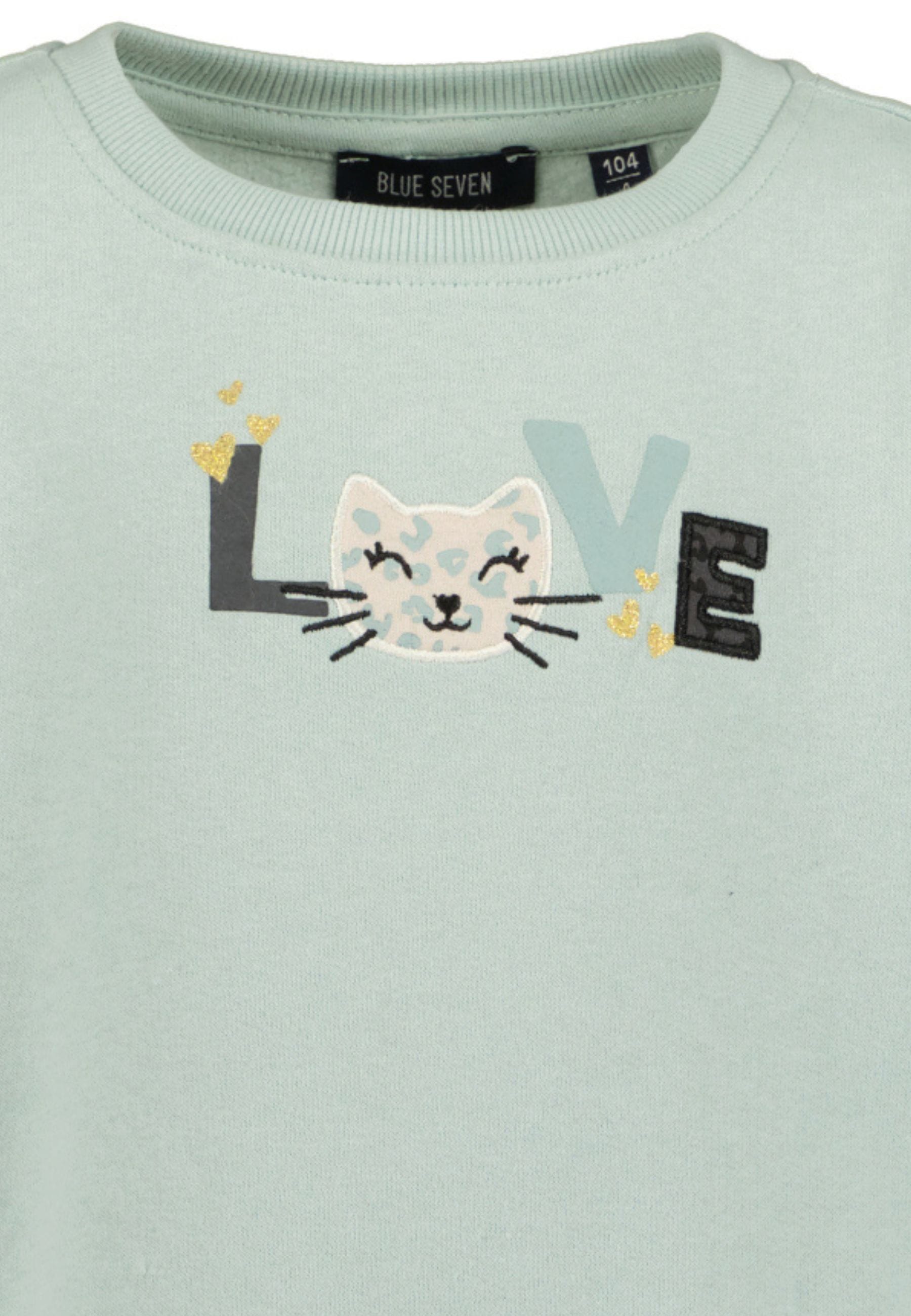 Blue Seven Robe en sweat avec jupe attachée effet plissé