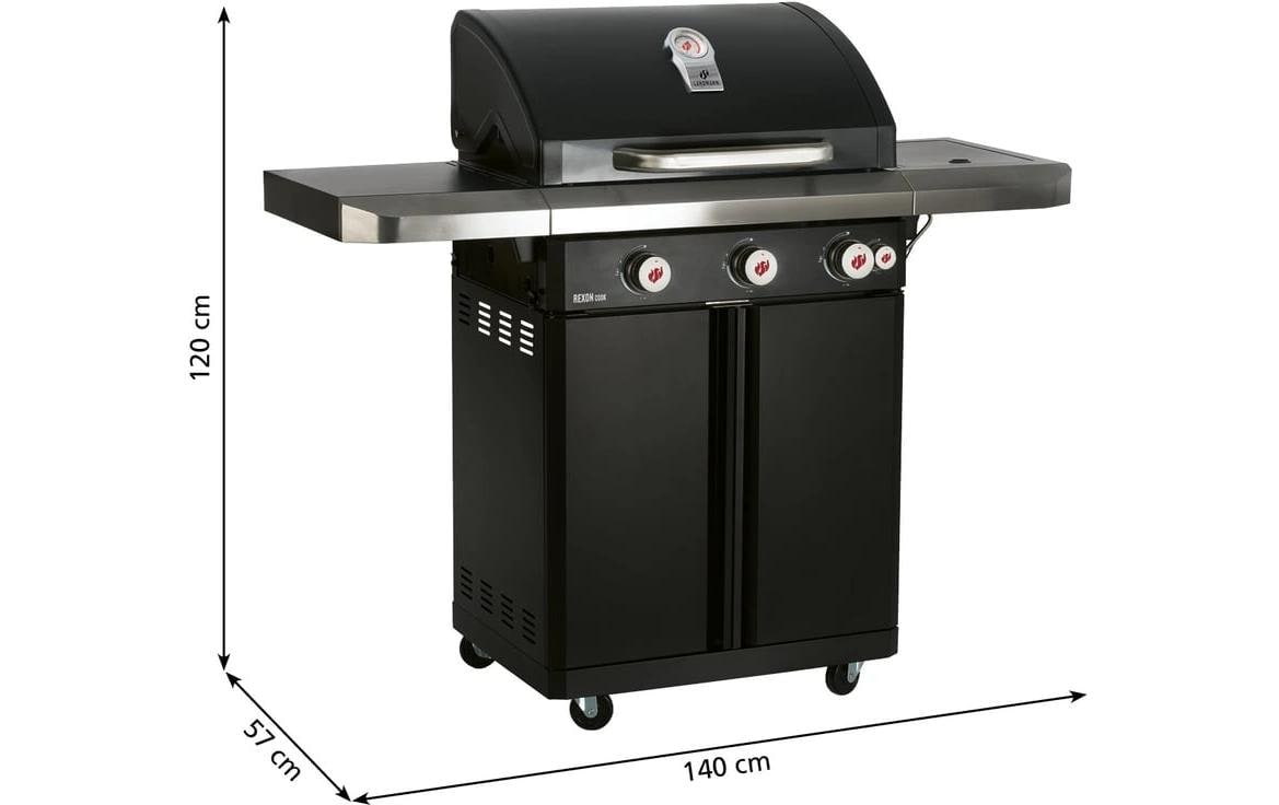 LANDMANN Gasgrill »Rexon PTS 3,1«