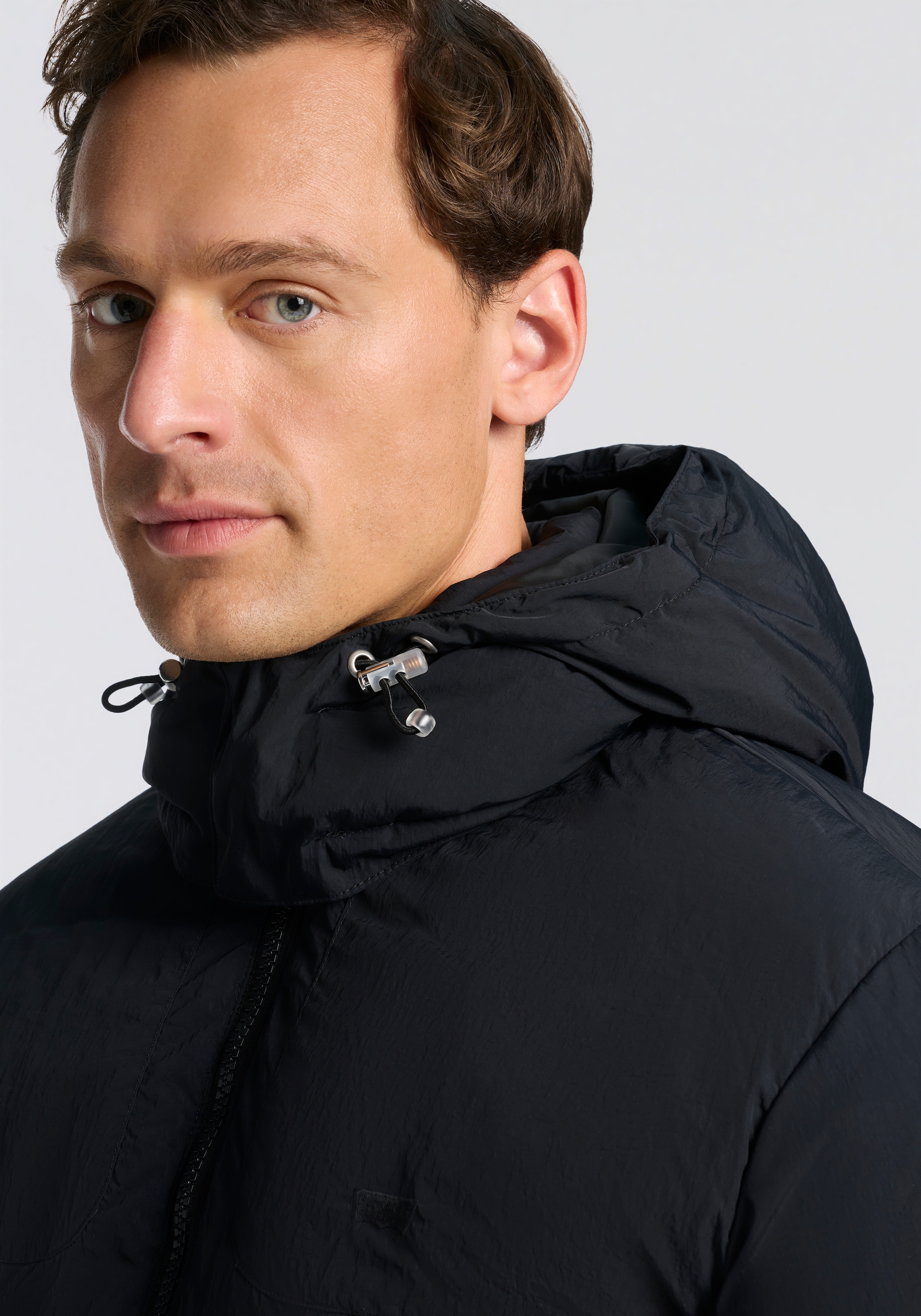 Levi's® Steppjacke »ROCKRIDGE SHORT PUFFER« mit Kapuze Winterjacke