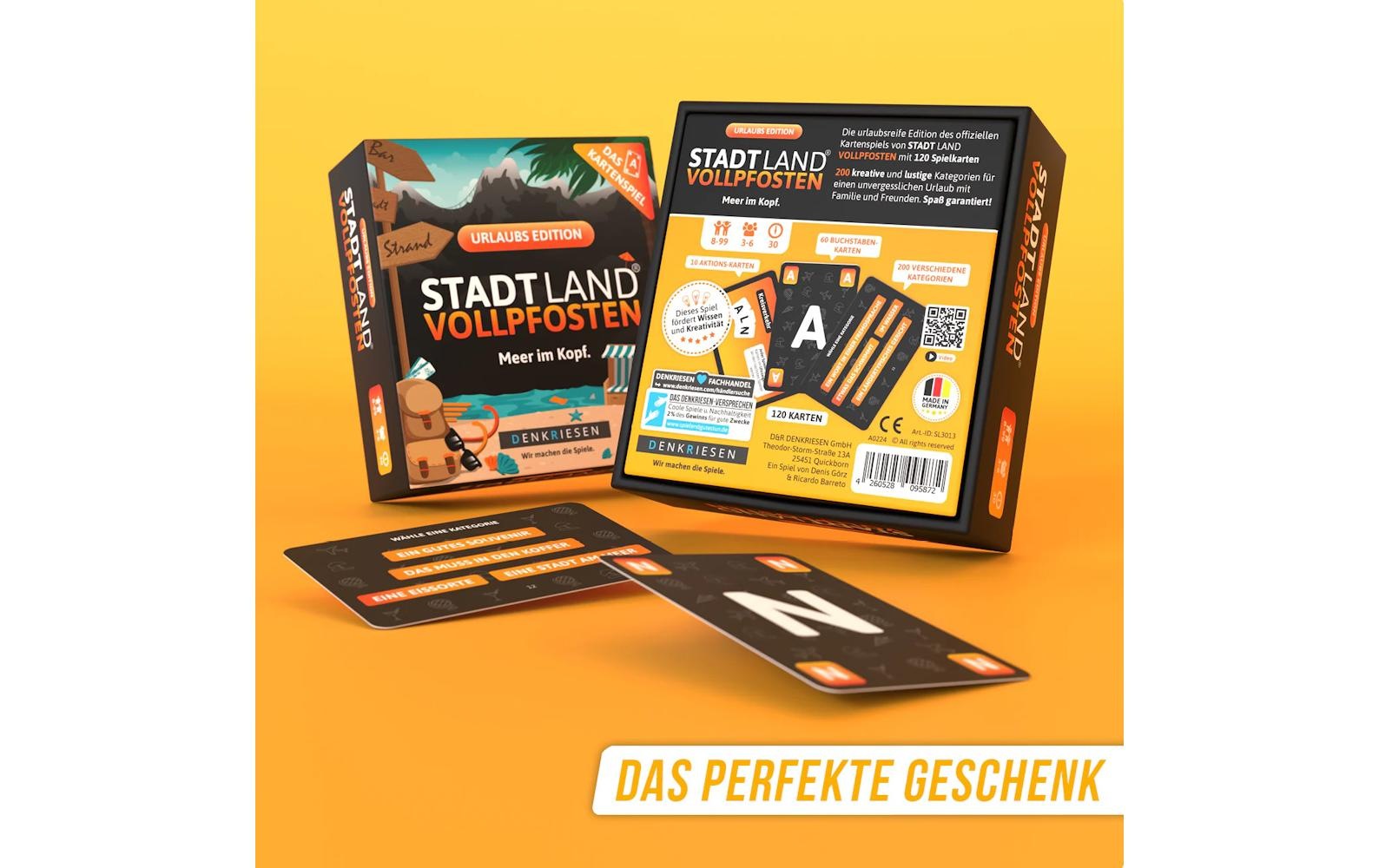 Spiel »Denkriesen STADT LAND VOLLPFOSTEN – Meer im Kopf«
