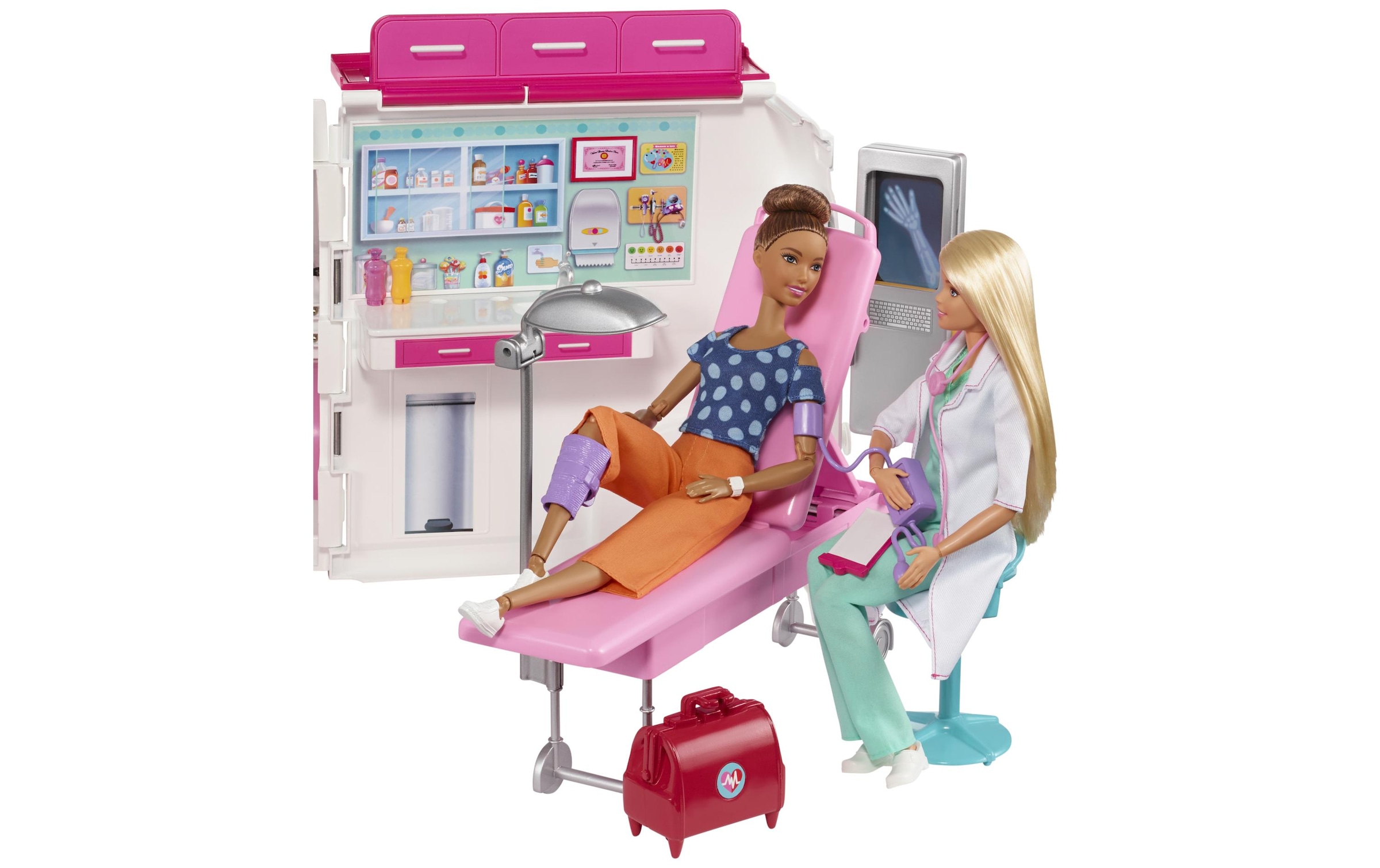 Barbie Spielwelt »Krankenwagen mit Licht und Geräuschen«