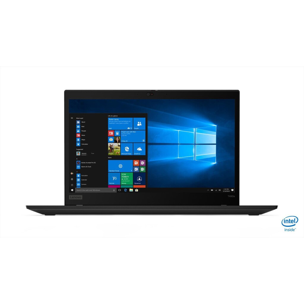 Lenovo Notebook »ThinkPad T490s LTE«, / 14 Zoll, Intel, Core i7, 16 GB HDD, 512 GB SSD