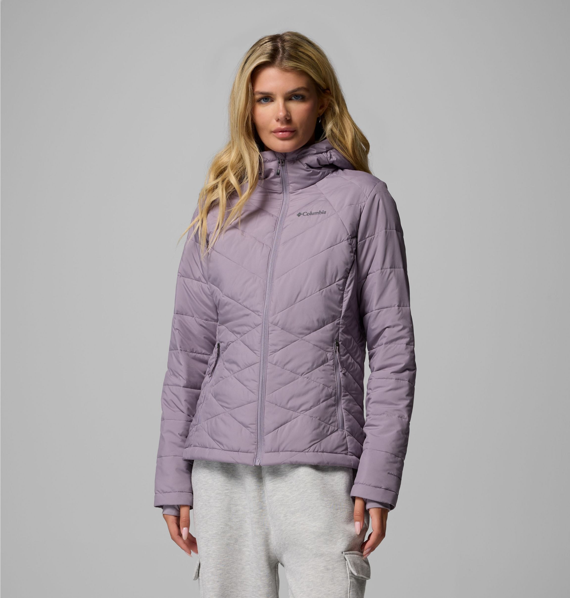 Image of Columbia Steppjacke "Heavenly Hooded Jacket" mit Kapuze Übergangsjacke