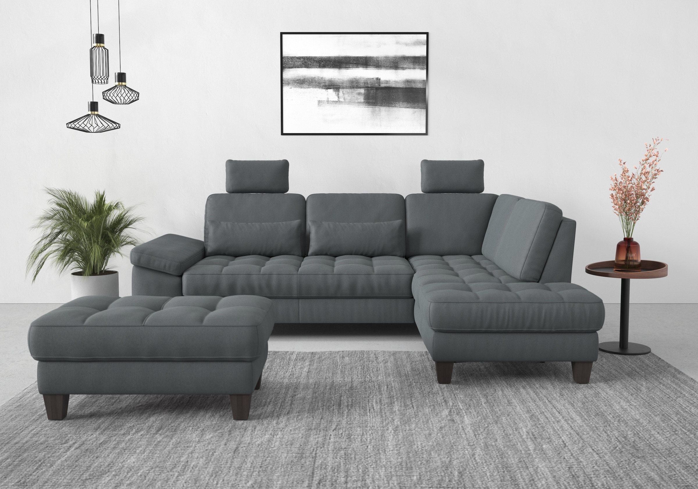 sit&more Stauraumhocker »Westham«, wahlewise mit/ohne Federkern
