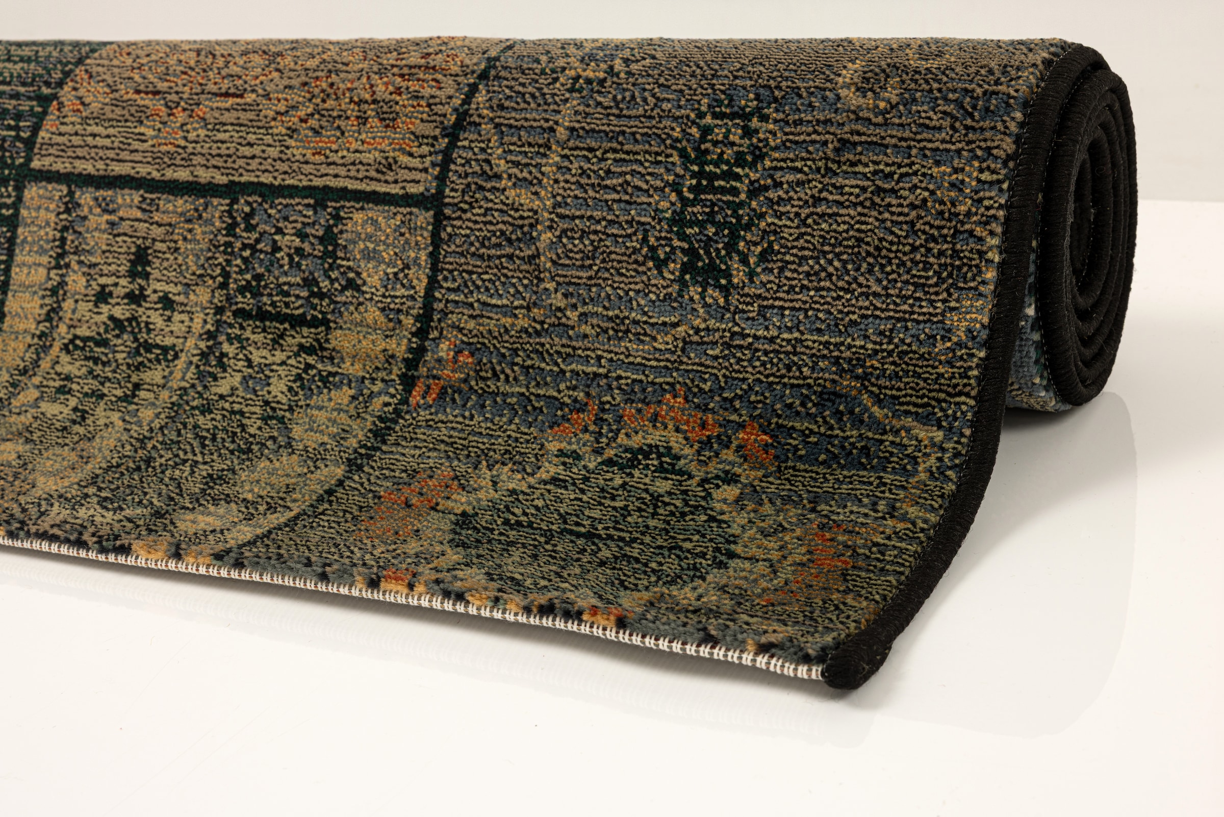 THEKO Teppich »Gabiro 5504« rechteckig 10 mm Höhe Melange-Effekt, Patchwork Design, auch als Läufer, Wohnzimmer