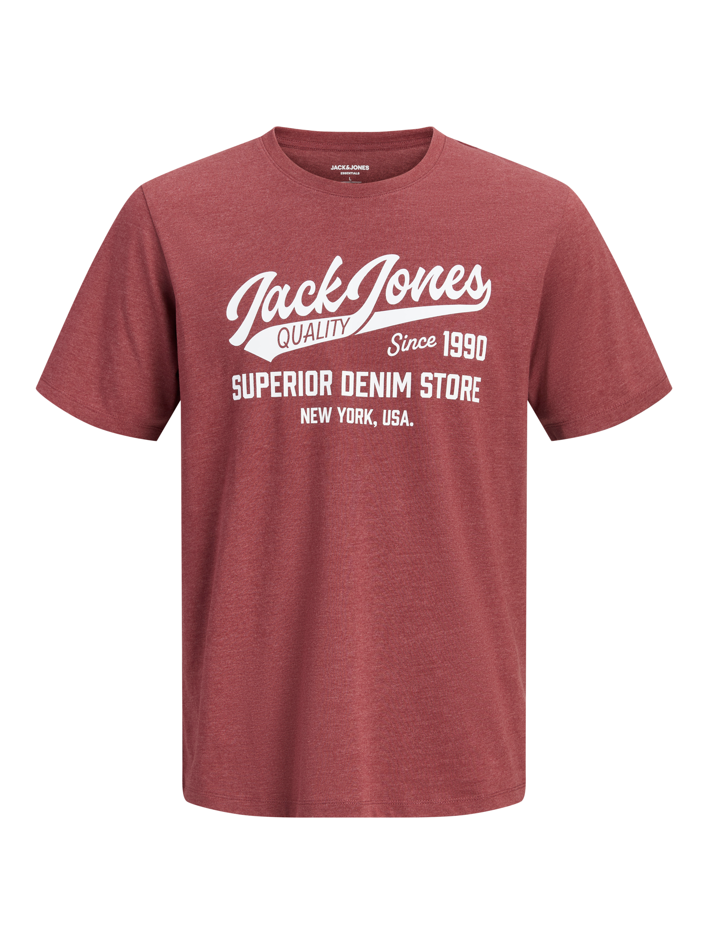 Jack & Jones T-Shirt »JJELOGO TEE SS O-NECK 2 COL AW26 SN« Baumwolle, regular fit