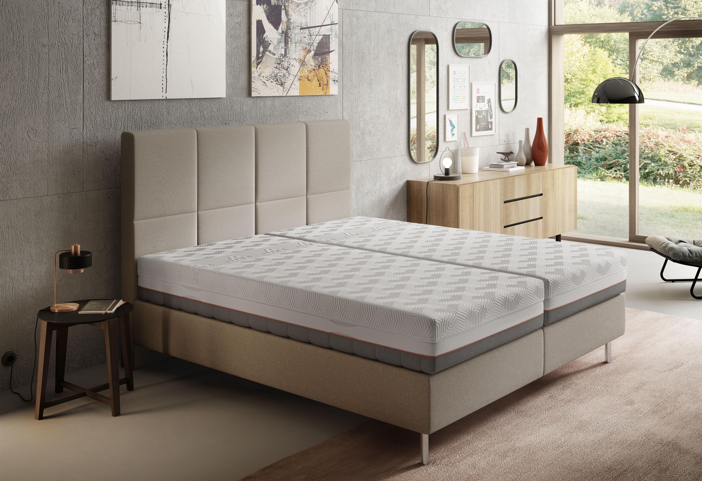 Image of Schlaraffia Gelschaummatratze »Matratze GELTEX® Quantum Touch 220 - Matratzenkern aus 100% GELTEX® Schaum mit klimaregulierende Eigenschaften - in diversen Grössen erhältlich«, 22 cm cm hoch, Raumgewicht: 45 kg/m³, (1 St.), 90 Nächte Probeschlafen!* bei A