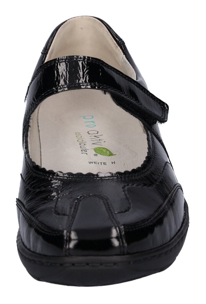 Waldläufer Klettschuh »HENNI«, in glänzender Lackoptik, H-Weite