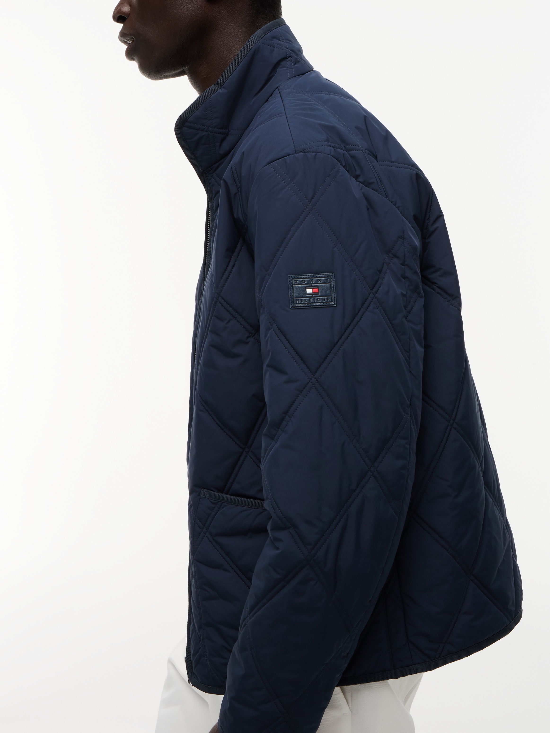 Tommy Hilfiger Steppjacke »DIAMOND QUILT« mit Rautensteppung und Reissverschluss