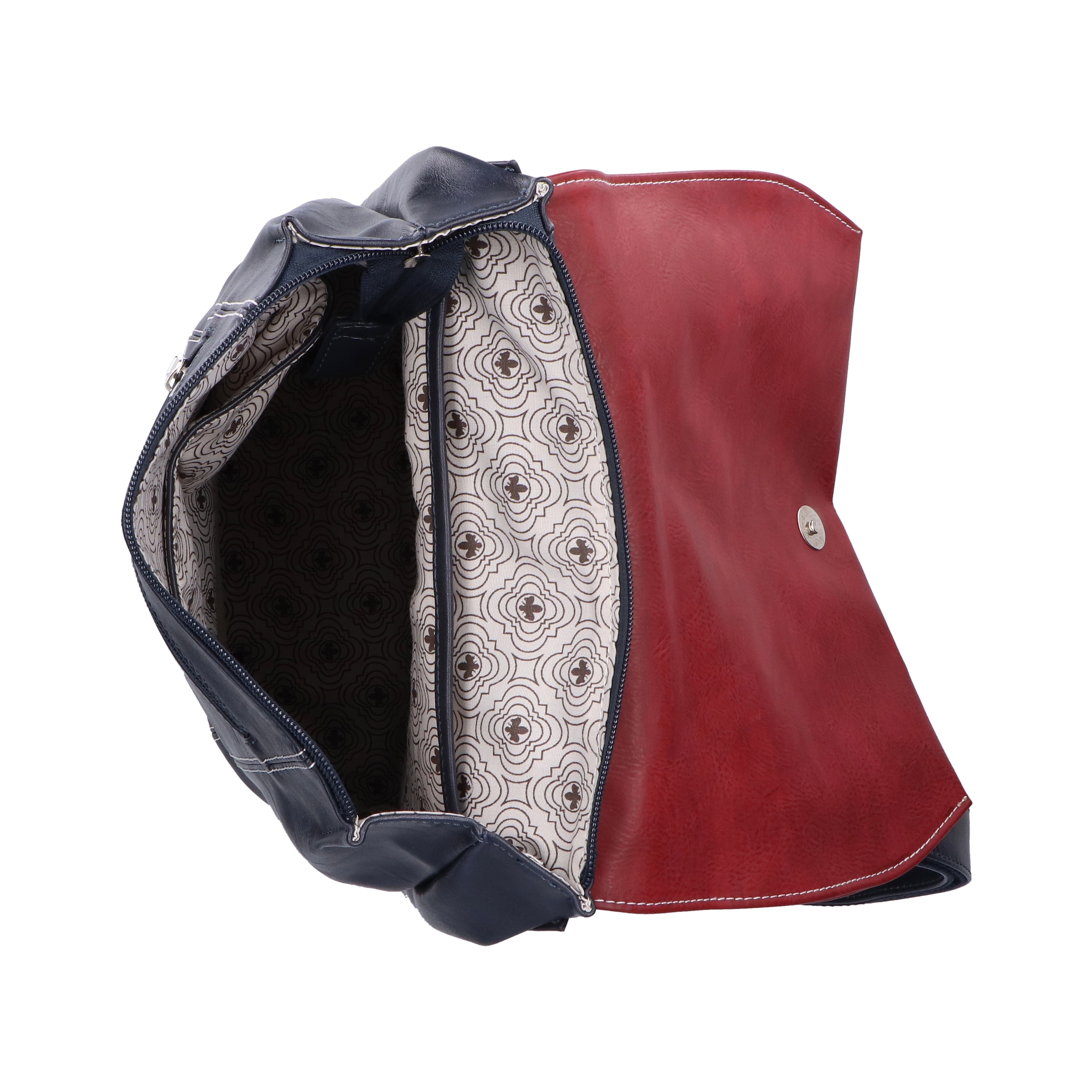 Rieker Cityrucksack Freizeitrucksack, Shoppingrucksack mit bunten Akzenten