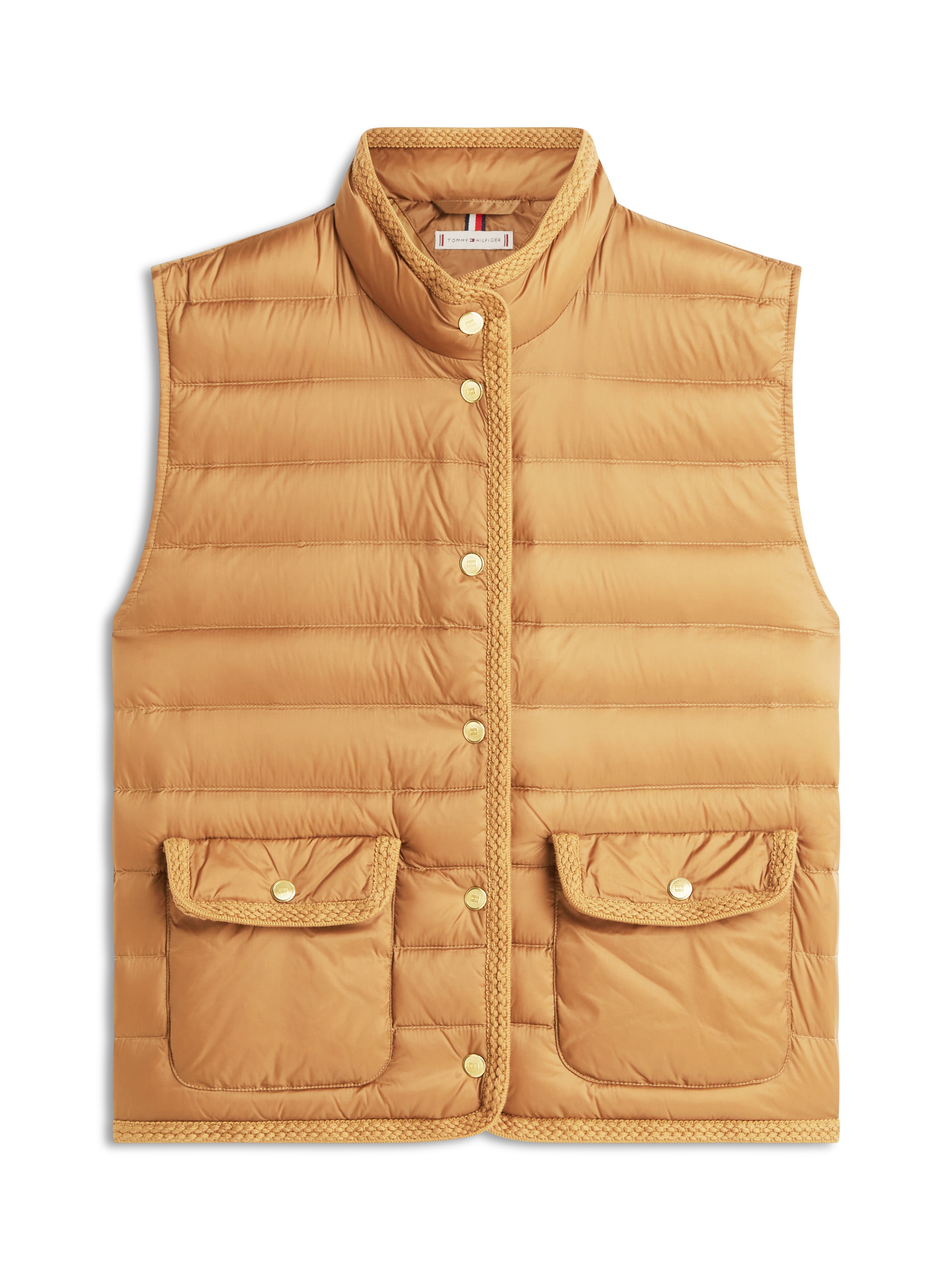 Tommy Hilfiger Gilet matelassé »FEMININE LW DOWN VEST« mit aufgesetzten Taschen