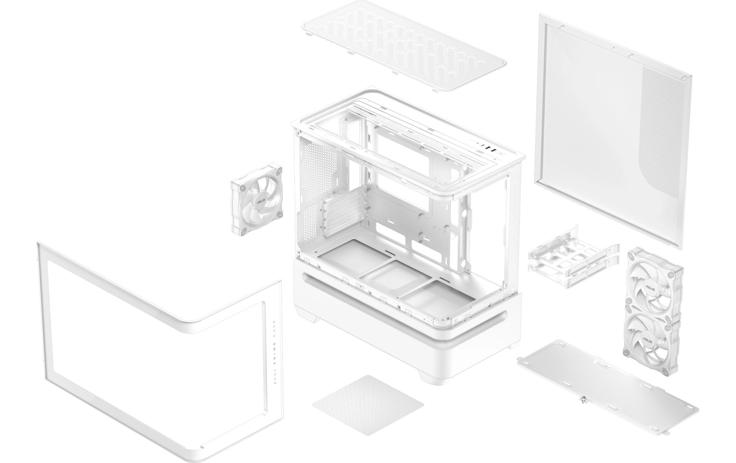 Asus PC-Gehäuse »Prime AP202 TG ARGB«