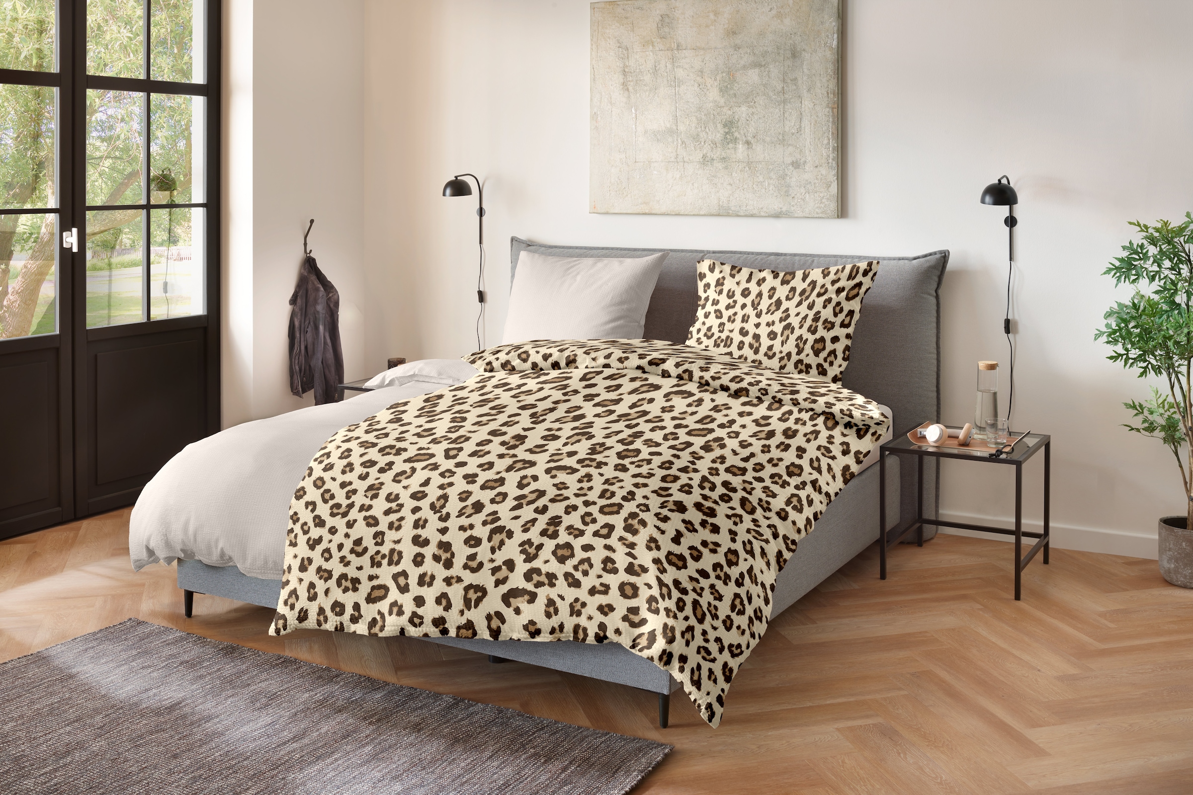 Primera Linge de lit »Soft-Seersucker-Bettwäsche Uni« 2