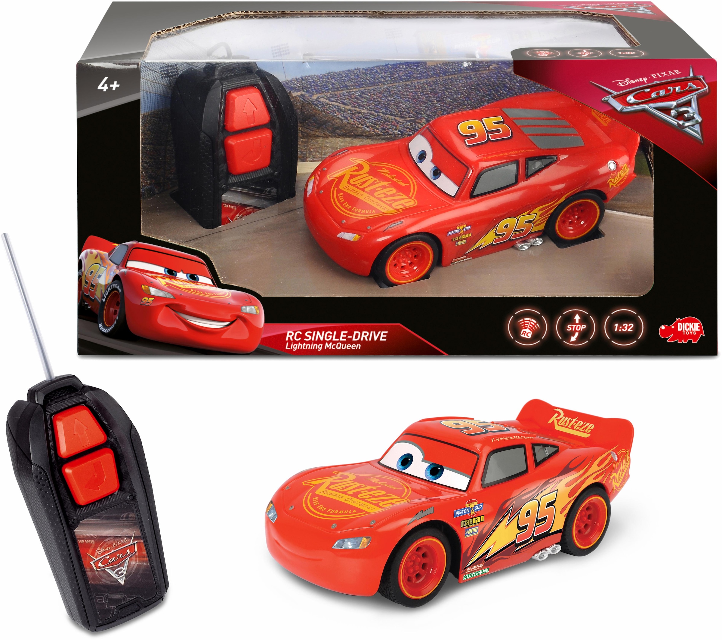 Dickie Toys RC-Auto »Lightning McQueen«