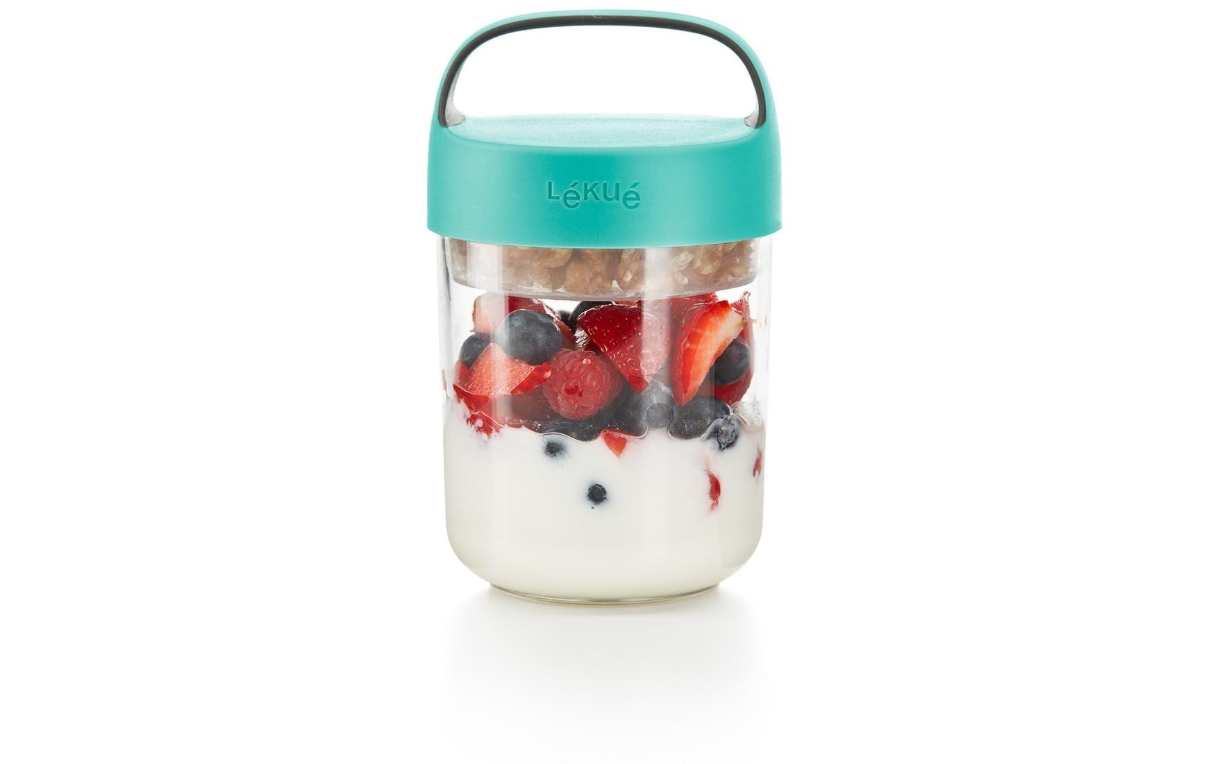Lunchbox »Lékué Glas To Go, 400 ml«, (1 tlg.)