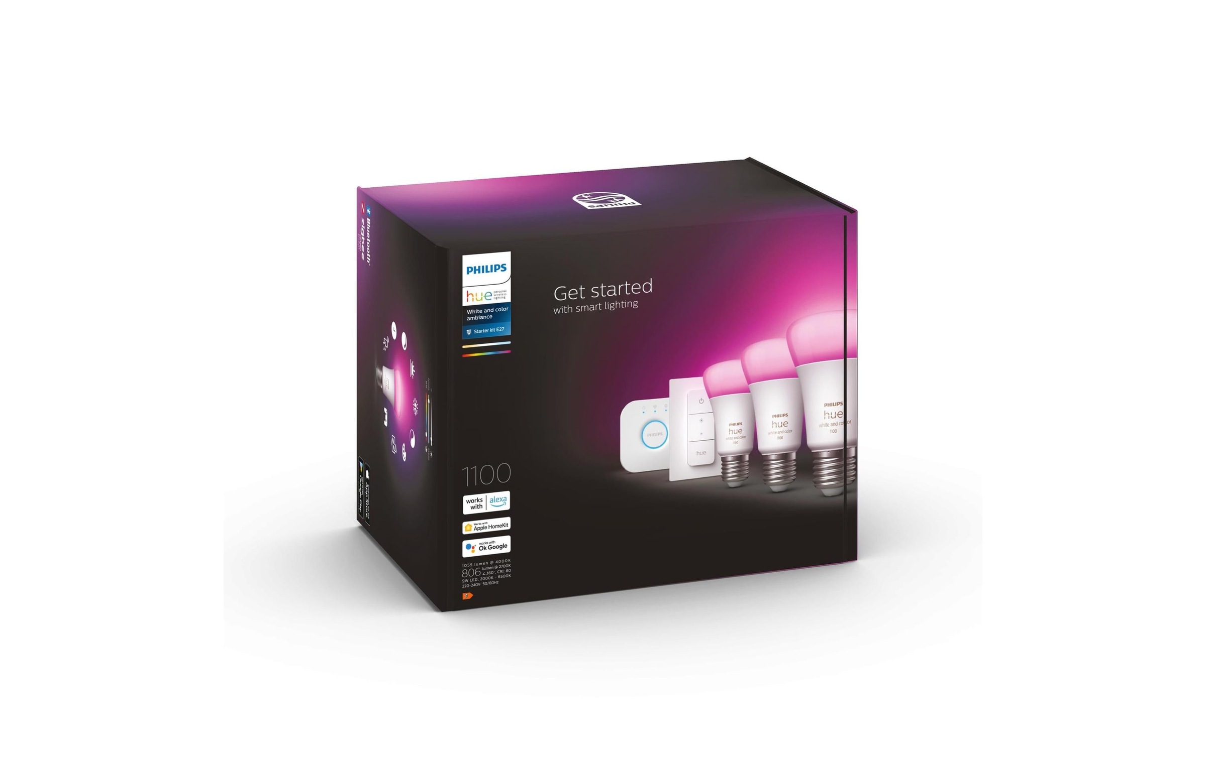 Image of Philips Hue Spezialleuchtmittel "White & Color" E27 Kaltweiss Neutralweiss Tageslichtweiss Warmweiss