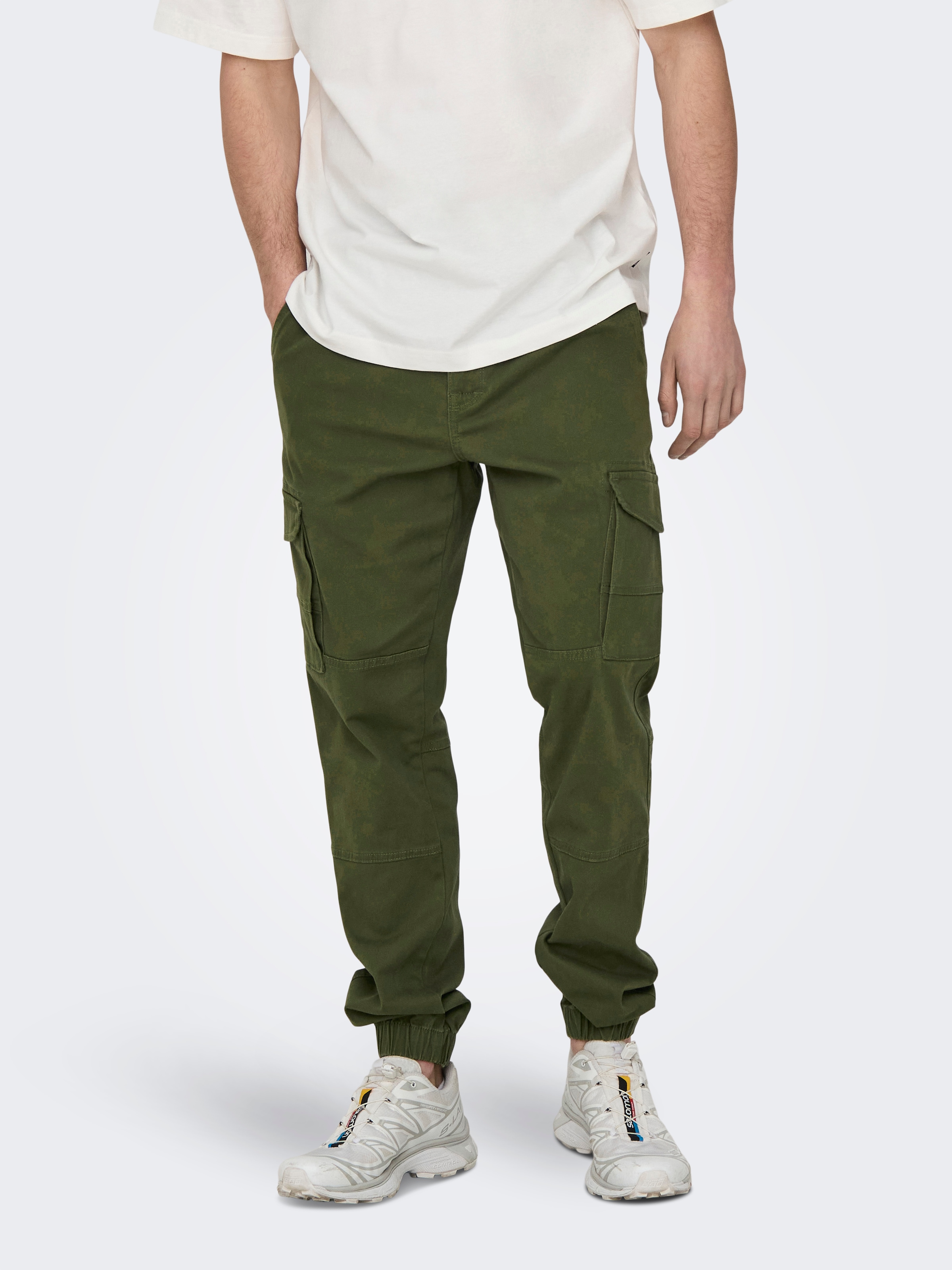 Image of ONLY & SONS Cargohose "ONSCARTER LIFE CARGO CUFF 0013 PANT NOOS"