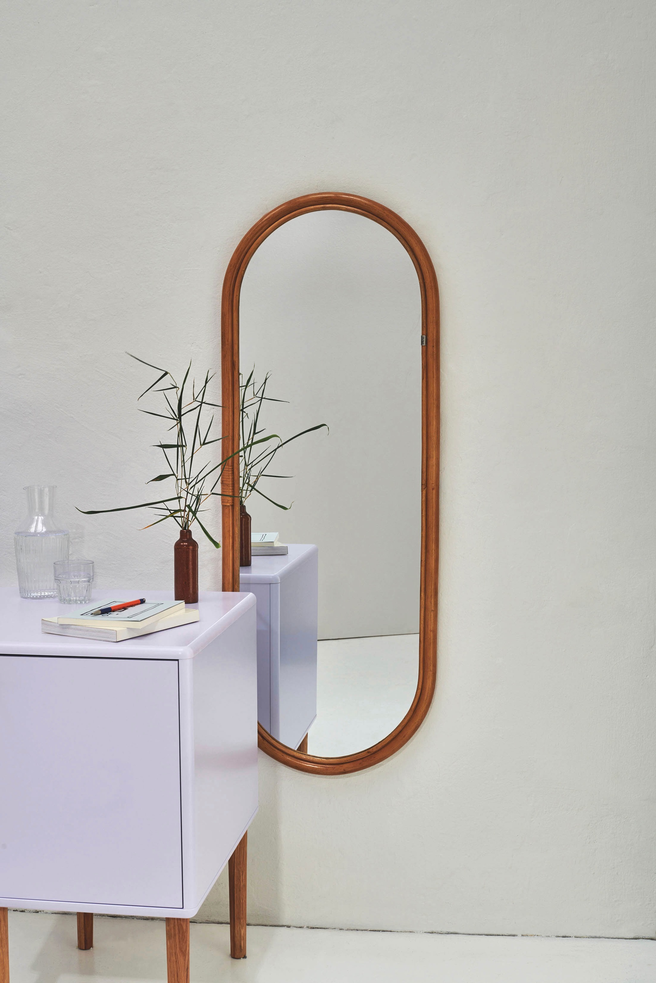 SIT Wandspiegel mit SIT Metallring am Rahmen