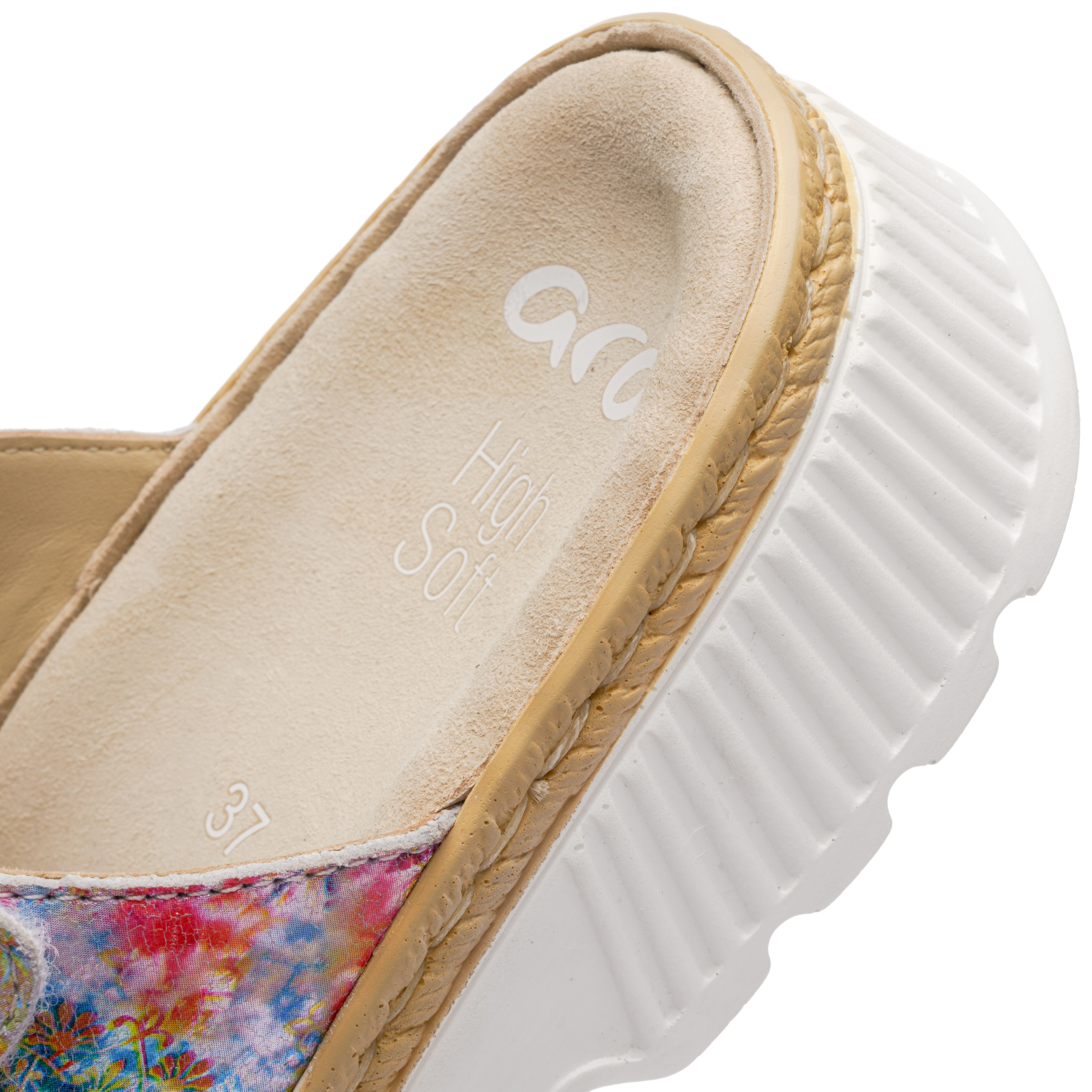 Ara Pantolette »CAPRI«  plateforme, sandale, chaussure d'été en largeur G (= large)