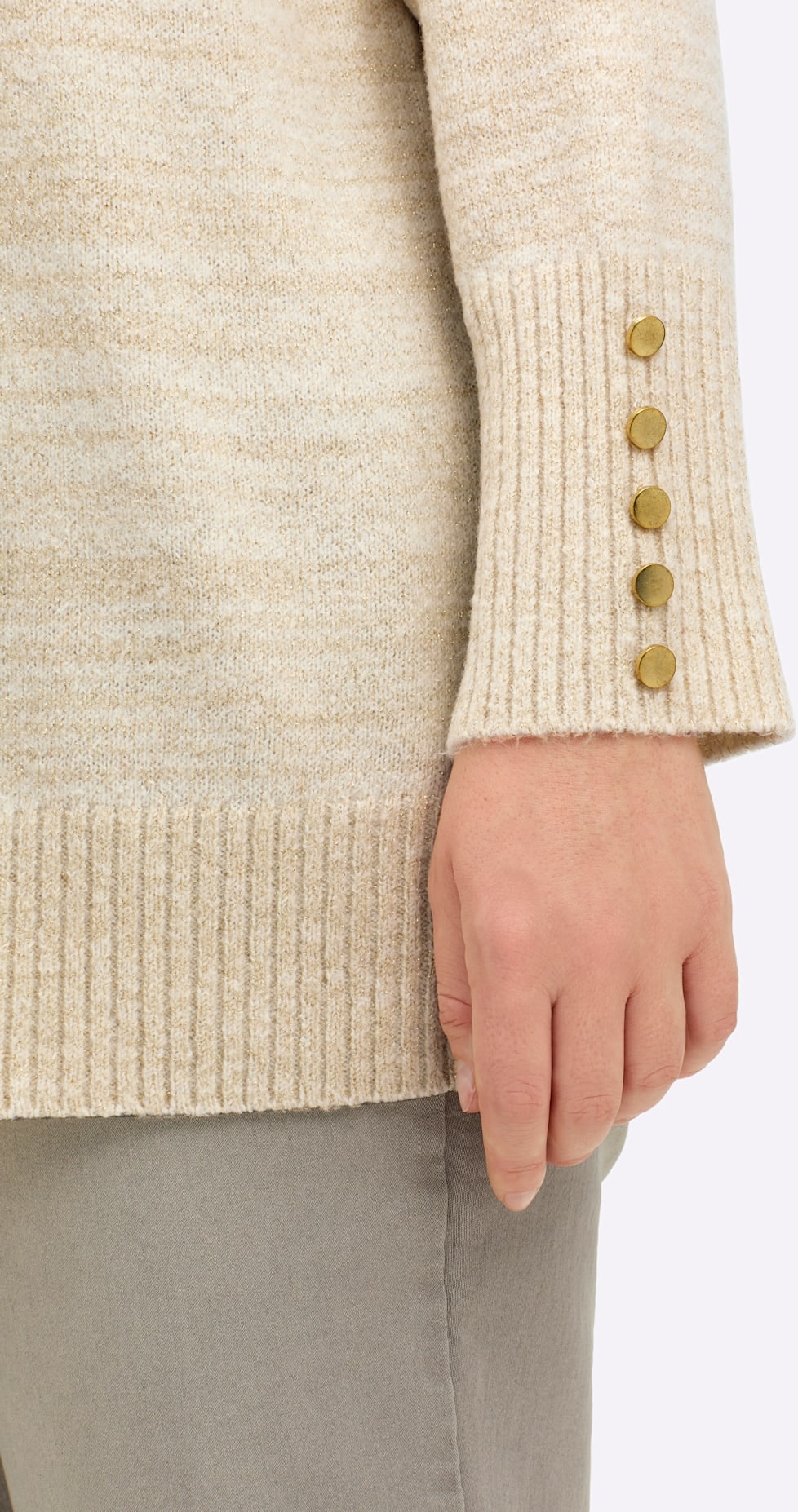 sheego by Joe Browns Pull col V »Pullover«