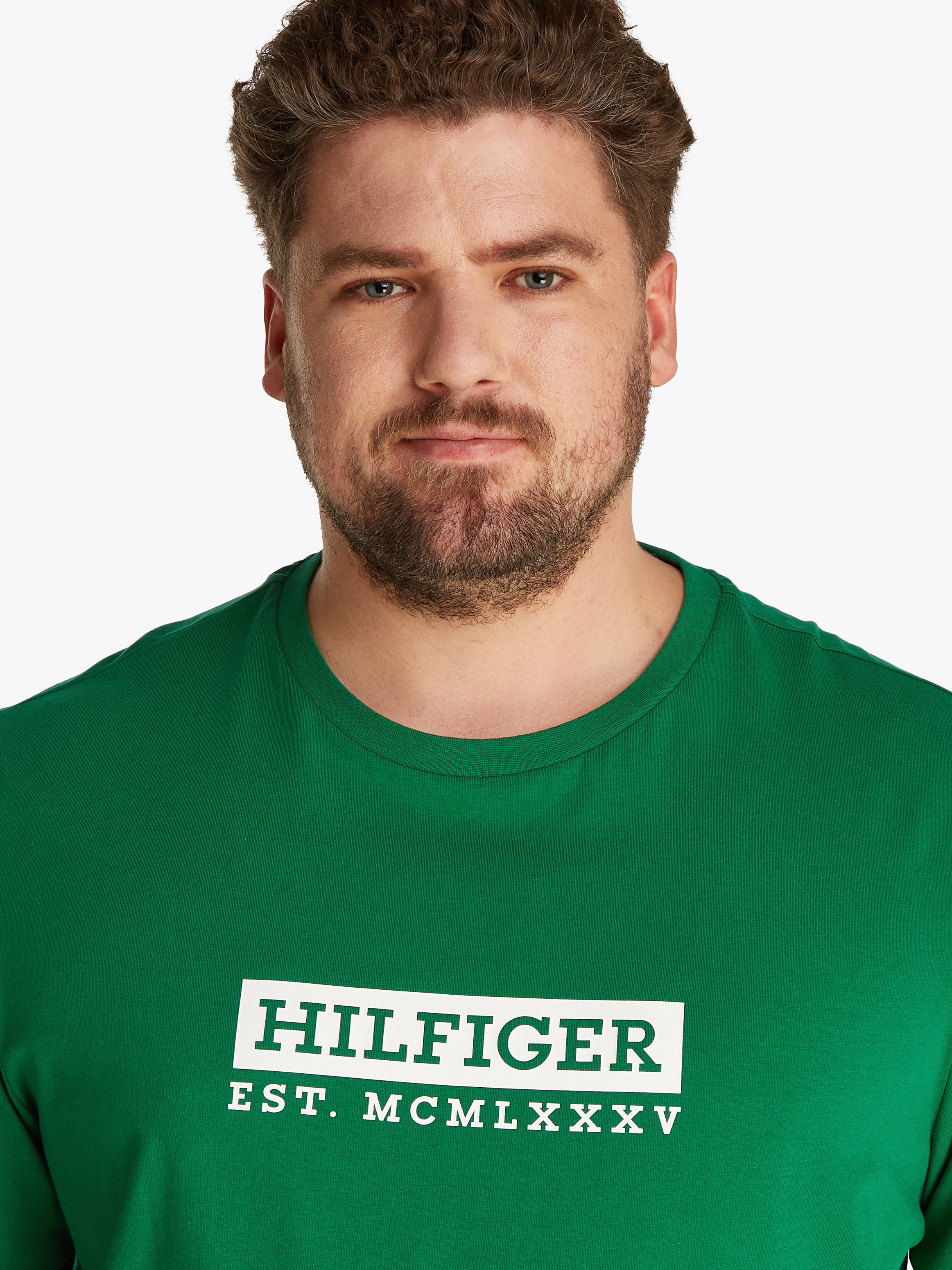 Tommy Hilfiger Big & Tall Kurzarmshirt »BT-COLOUR TO COLOR GRAPHIC TEE-B«, Grosse Grössen
