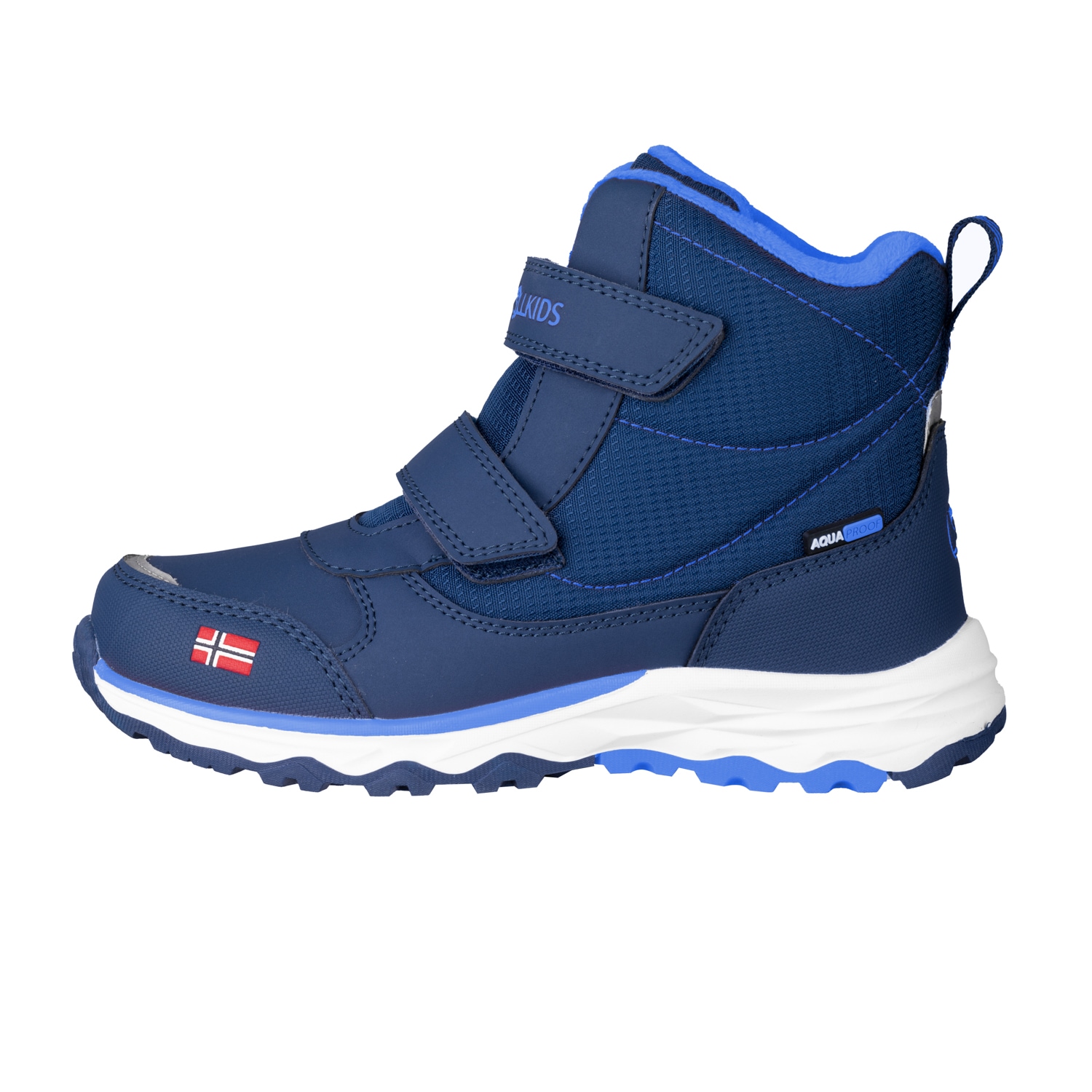 TROLLKIDS Winterstiefel »KIDS HAFJELL WINTER BOOTS« wasserdicht, Klettverschluss, reflektierende Details