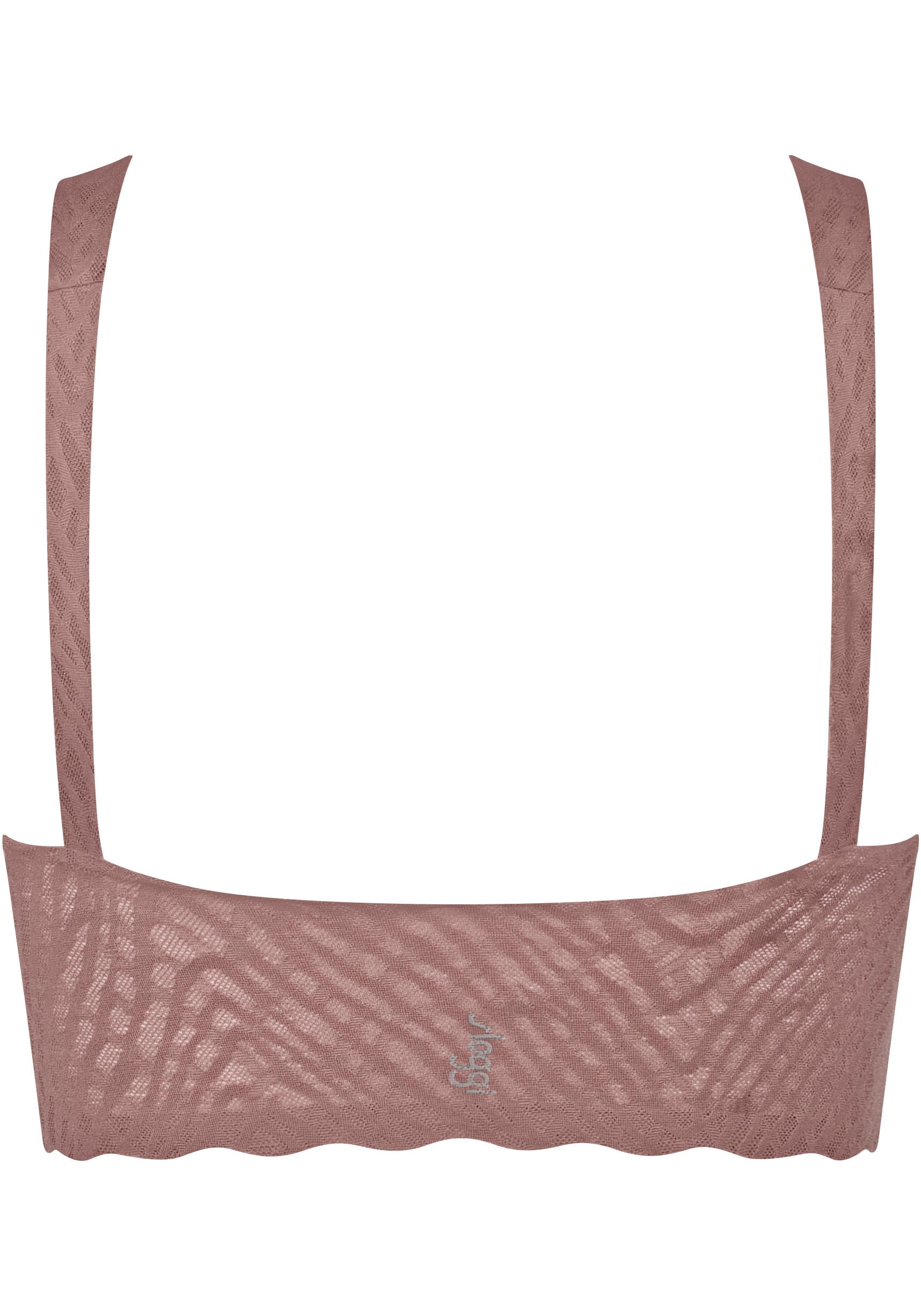 sloggi Bustier »ZERO Feel Bliss Bralette«, Nahtlos, V-Ausschnitt, Stretch-Spitze