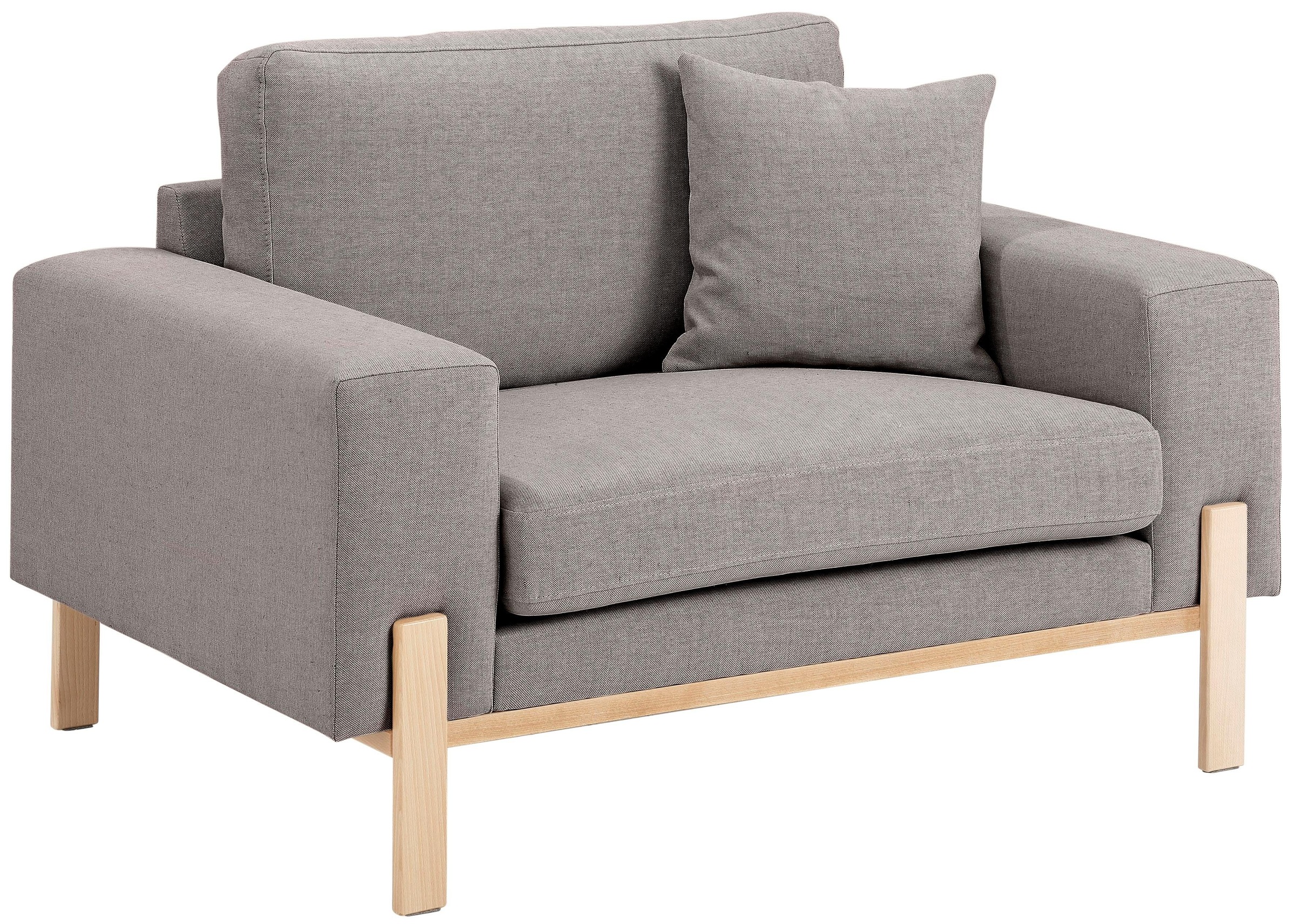 Image of GOODproduct Loveseat »Hanne«, Verschiedene Bezugsqualitäten: Baumwolle mit Leinen, recyceltes Polyester aus PET-Flaschen und Baumwollmix bei Ackermann Versand Schweiz