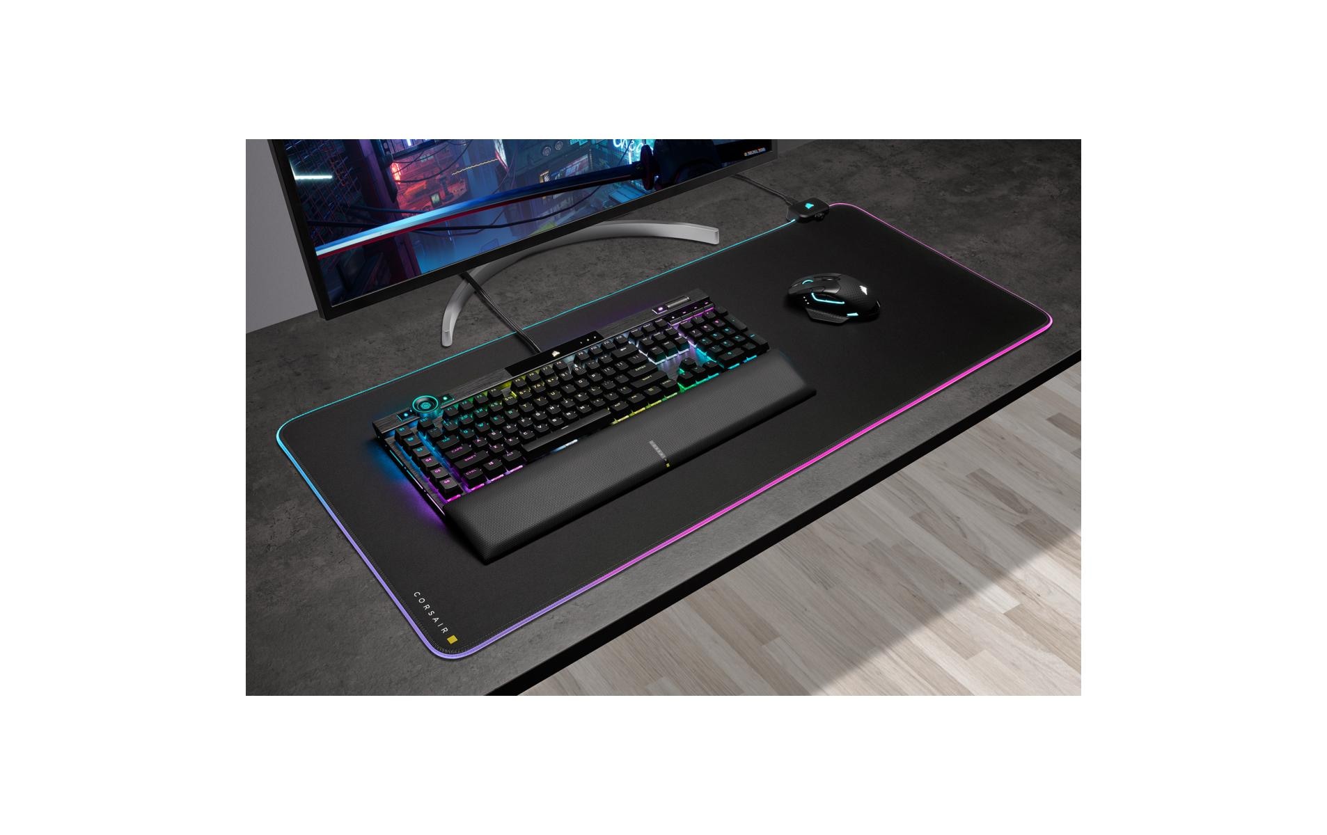 Corsair Gaming Mauspad »RGB Ext XL«