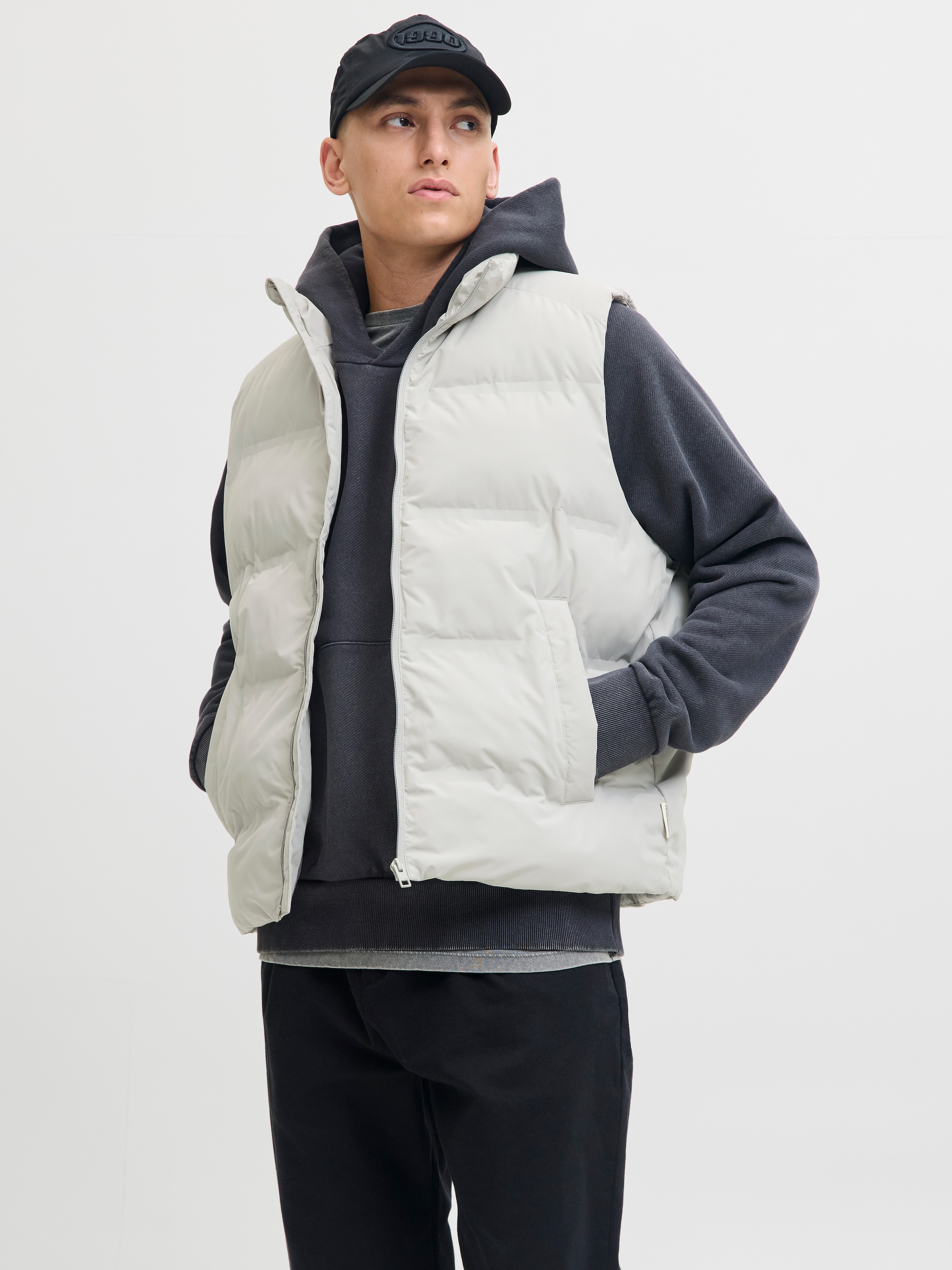Image of Jack & Jones Steppweste "JJESOHO BODYWARMER COLLAR SN"
