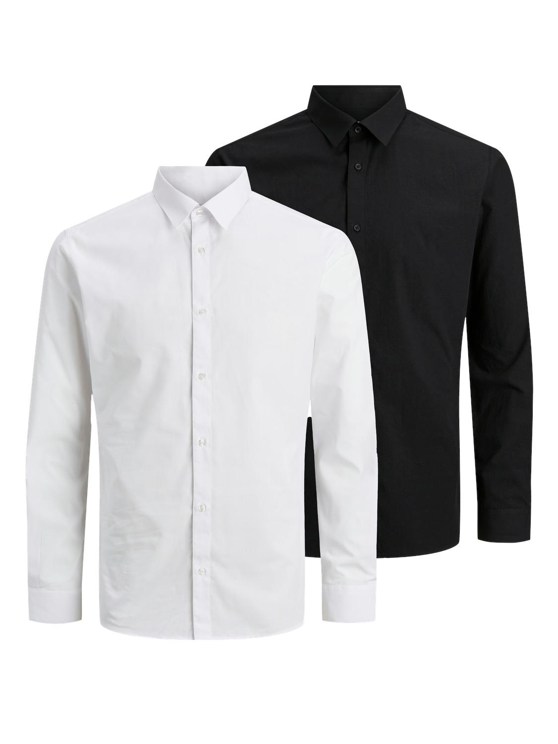 Image of Jack & Jones Langarmhemd "JJJOE SHIRT LS 2 PACK MP"
