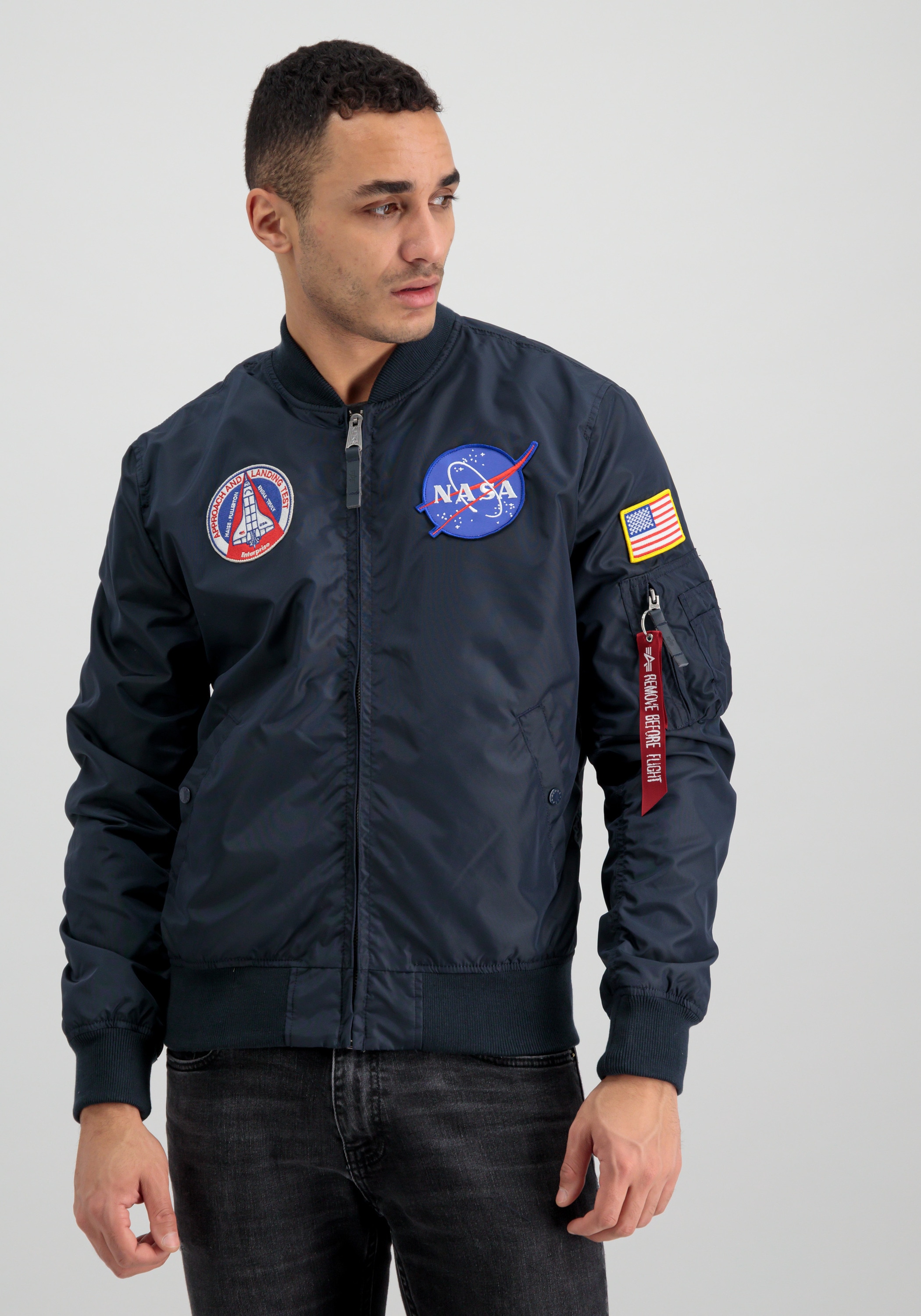 Alpha Industries Bomberjacke »Alpha Industries Men - Bomber Jackets MA-1 TT NASA Reversible II«