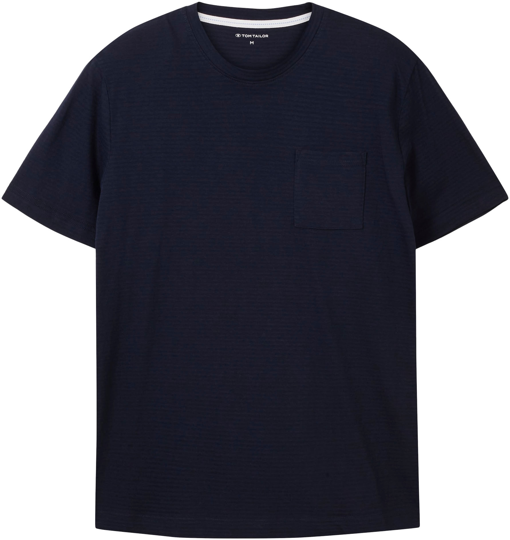 TOM TAILOR T-Shirt, Meliert Optik