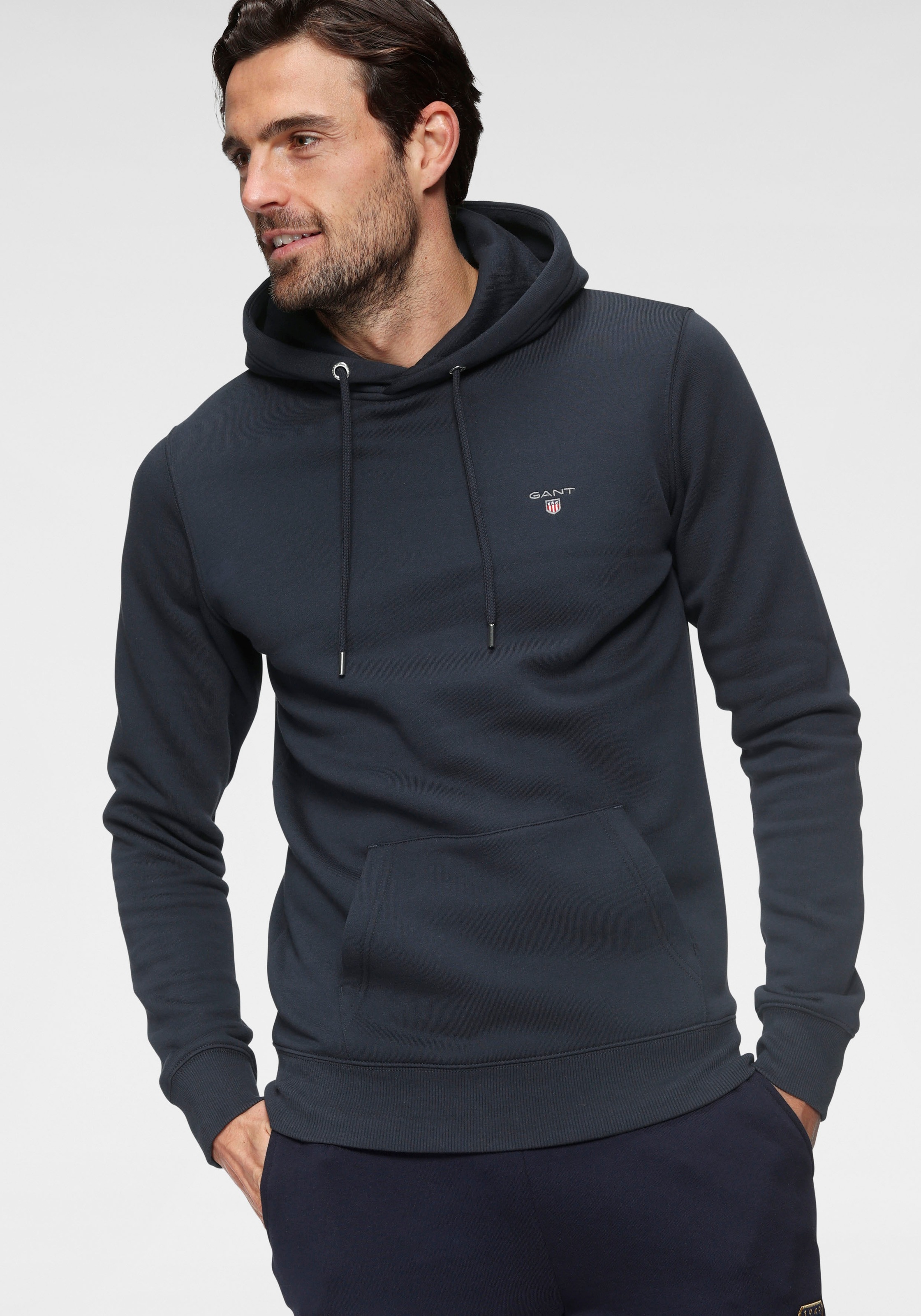 Image of Gant Hoodie »ORIGINAL SWEAT HOODIE«, mit Kängurutasche bei Ackermann Versand Schweiz