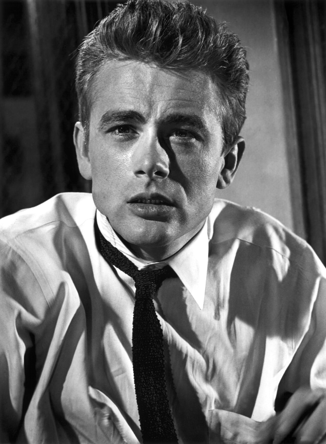 queence Acrylglasbild »James Dean«, Schwarz-Weiss-Mann-Stars, Fine Art-Print in Galeriequalität
