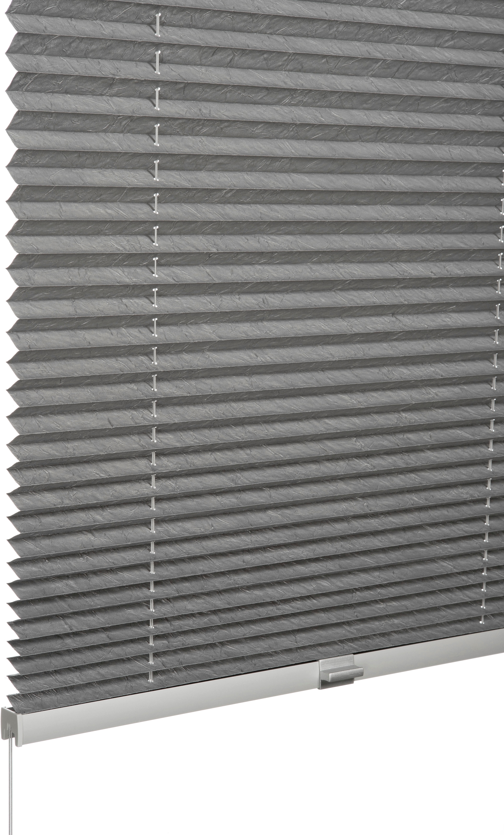 SCHÖNER WOHNEN-Kollektion Plissé »Milla, mit Bohren, verspannt, blickdicht« Opaque avec perçage sous tension vissé, technique de store argentée ou blanche