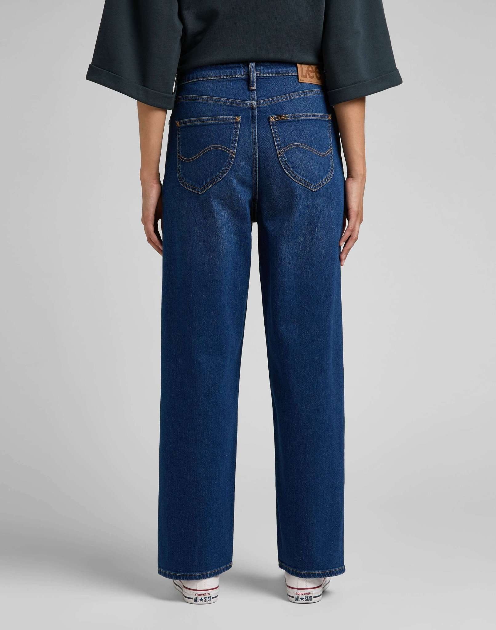 Lee® Weite Jeans »LEE Flared Jeans Wide Leg Long«
