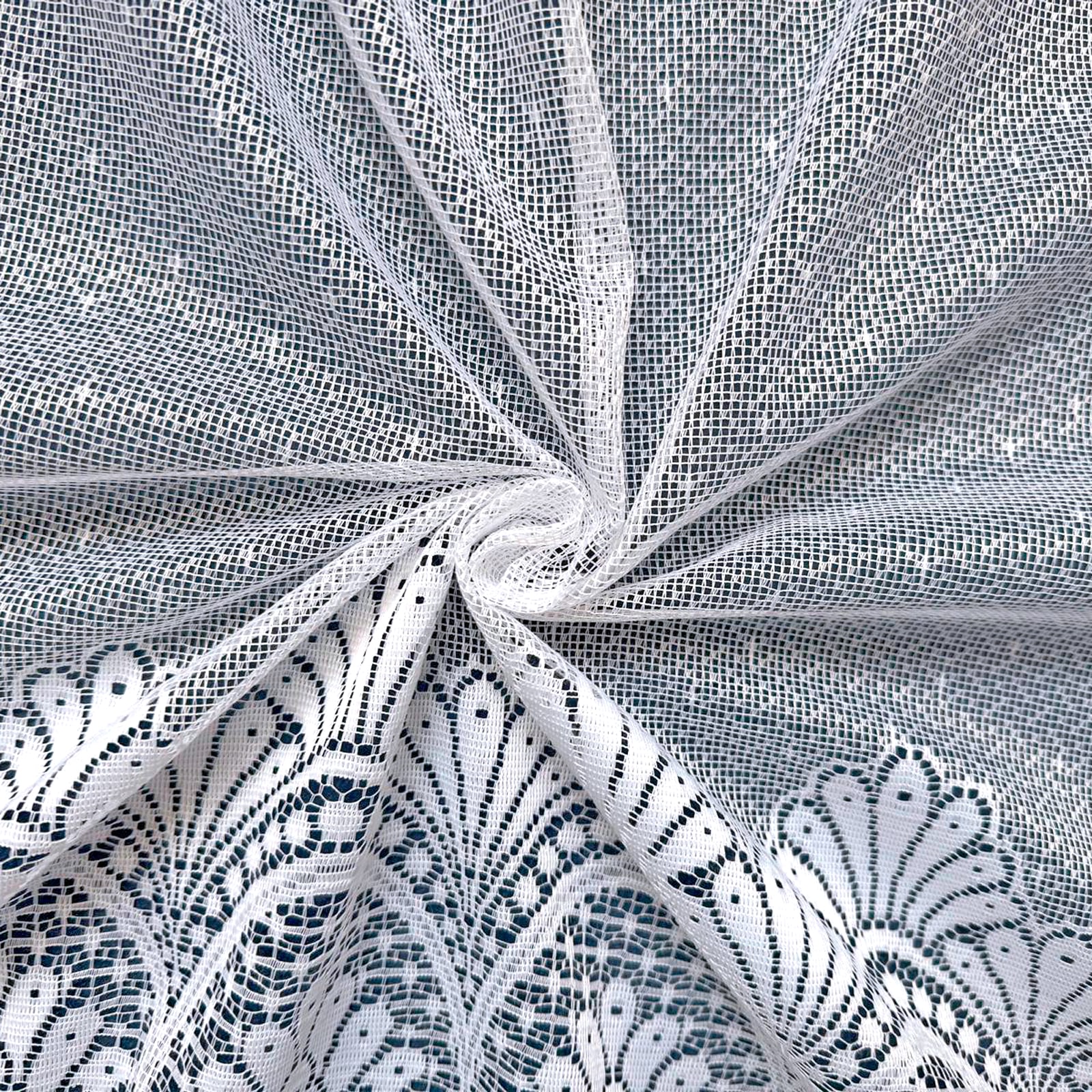 Weckbrodt Gardine »"Napoli", Weckbrodt« Kräuselband 1 Stk. tlg. jacquard, gebogt, Bordüre, Sockel