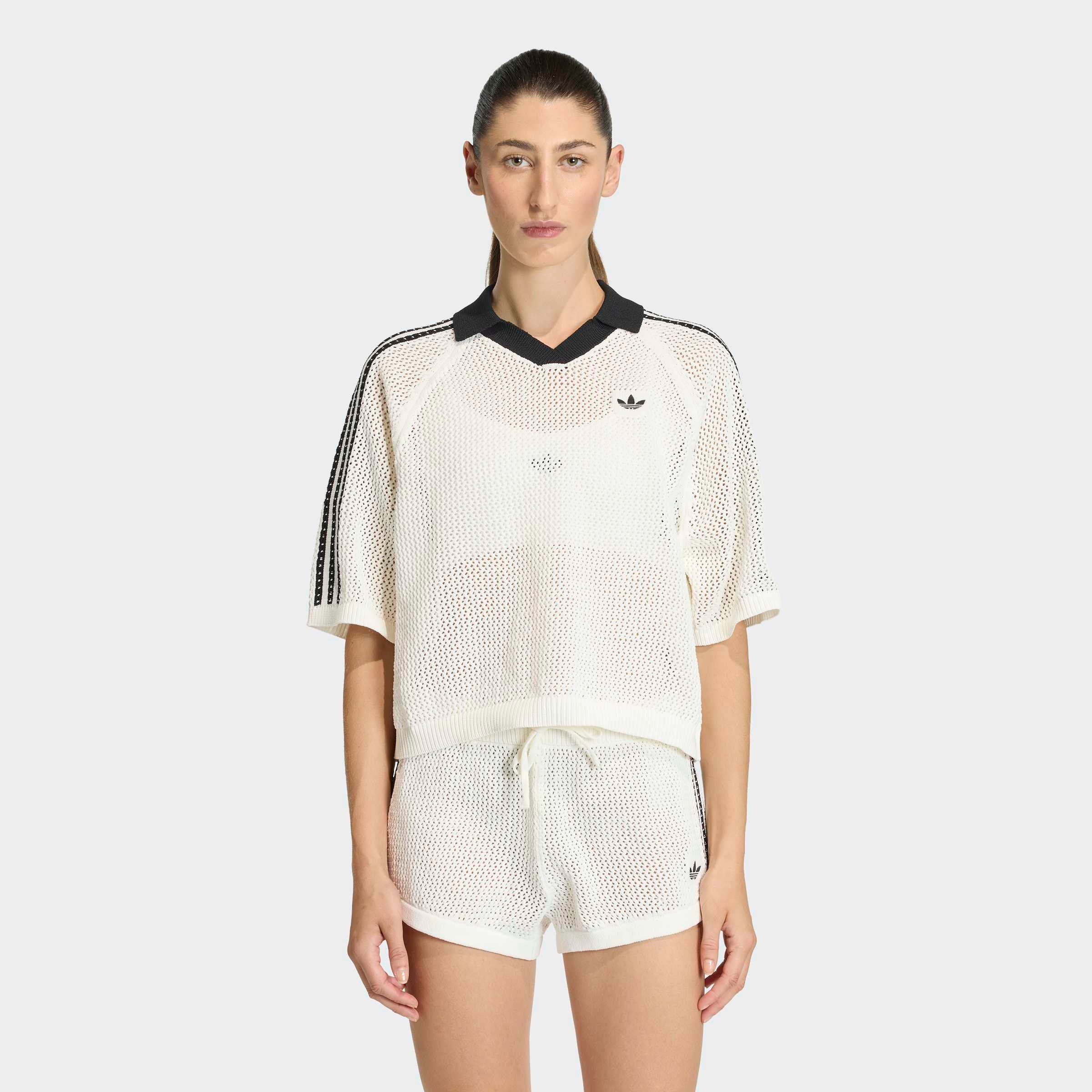 Image of adidas Originals Poloshirt "CROCHET POLO"