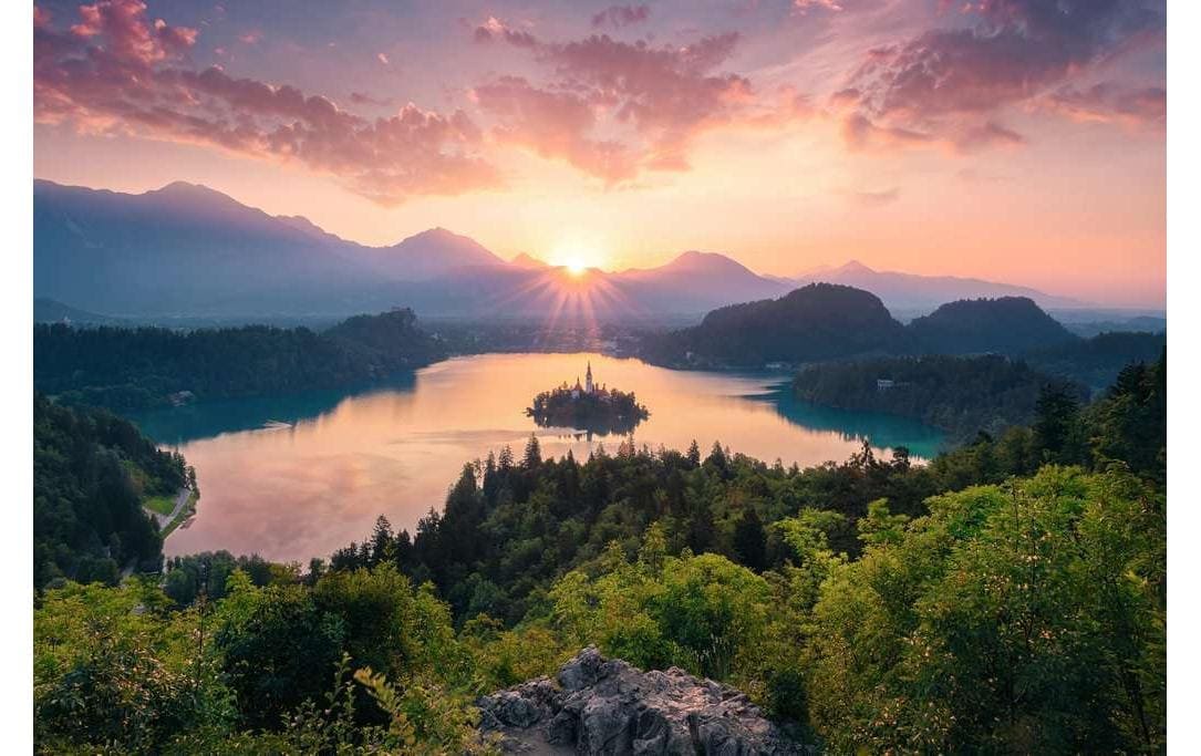 Ravensburger Puzzle »Bleder See, Slowenien« fabriqué en Allemagne
