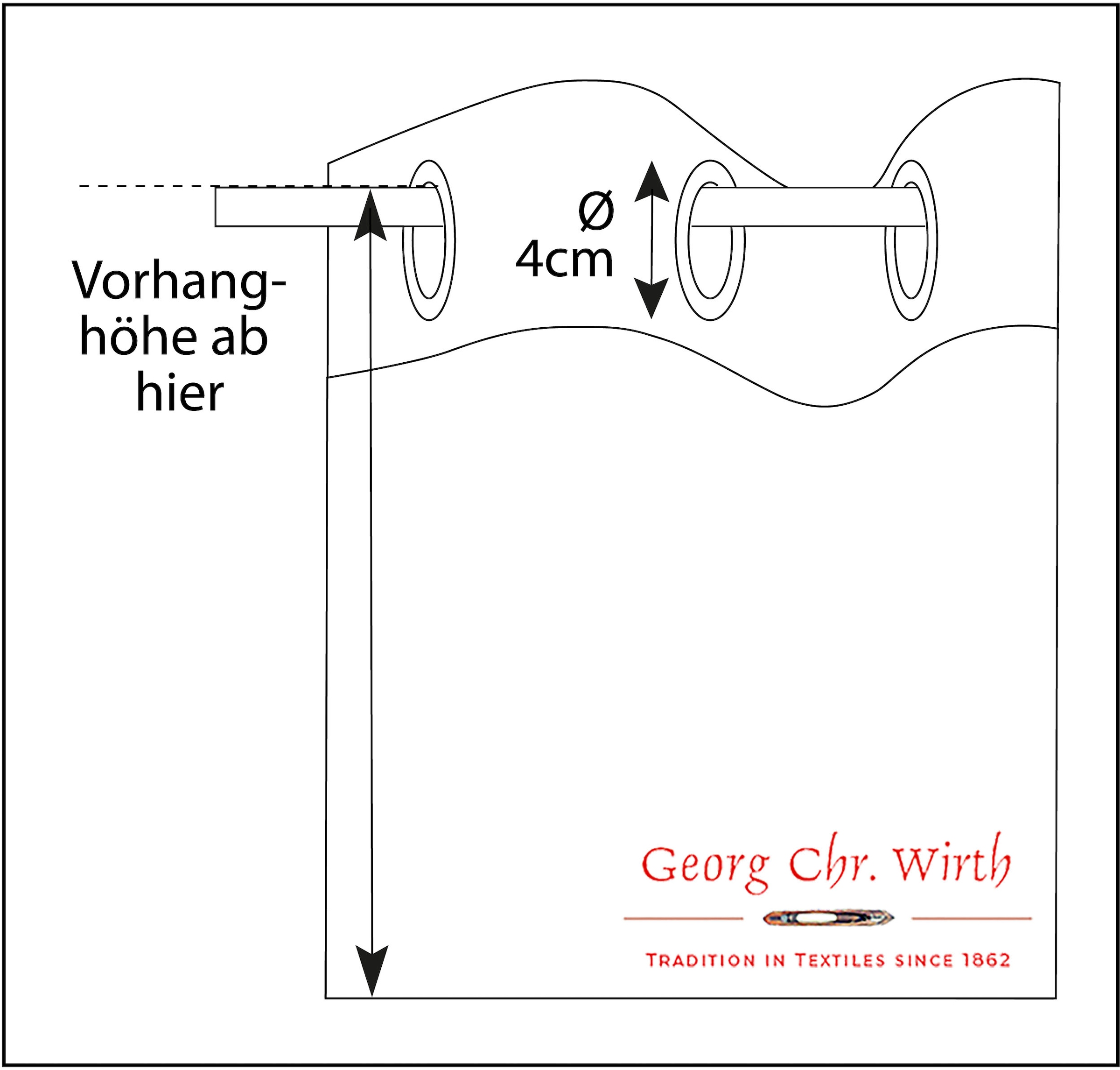 Wirth Vorhang »Berwick«, (1 St.) kaufen bequem