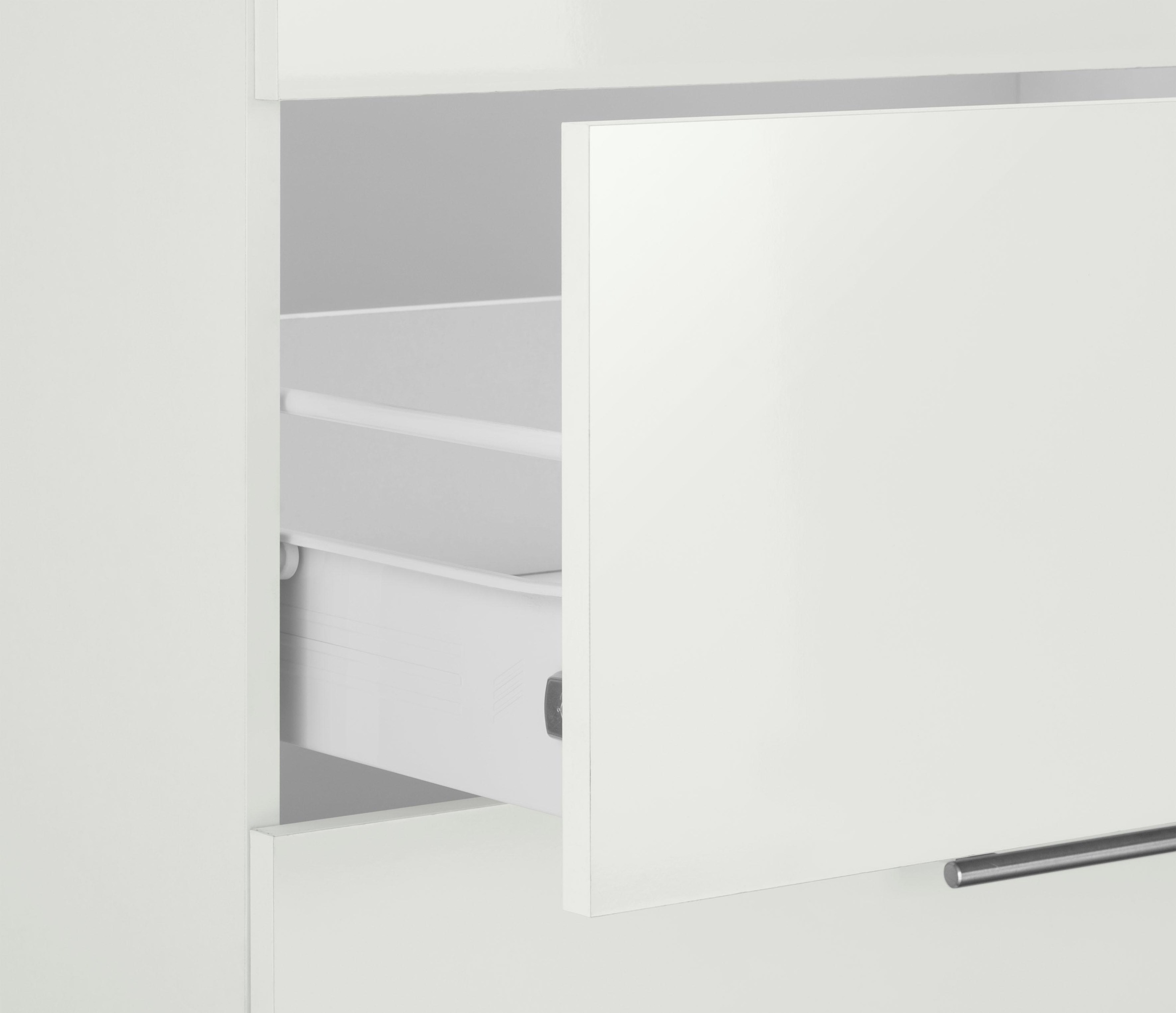wiho Küchen Armoire d'encastrement pour table de cuisson »Cali« 90 cm de large, sans plan de travail