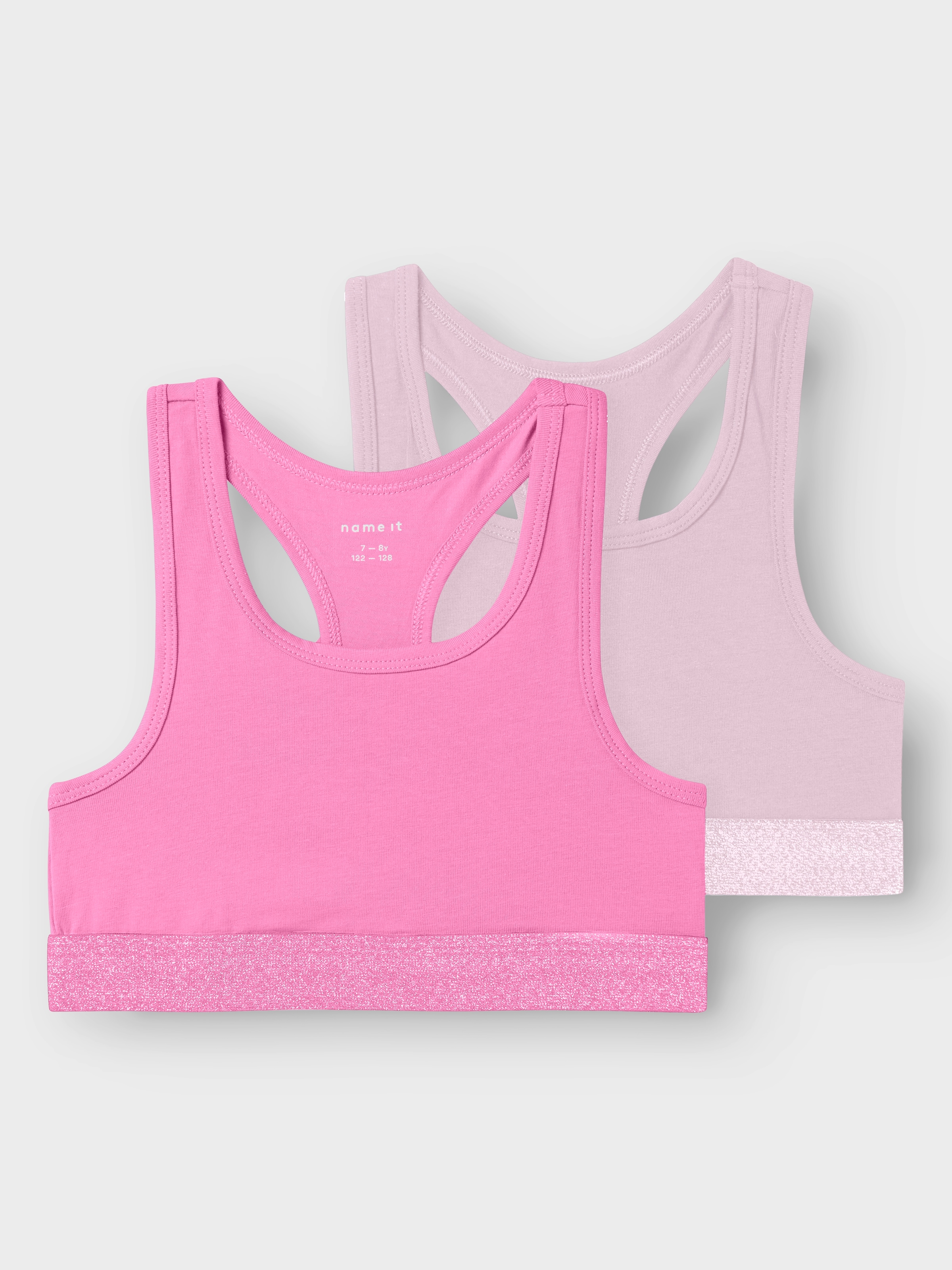 Name It Bustier »NKFSHORT TOP 2P NOOS« Packung, 2 tlg.